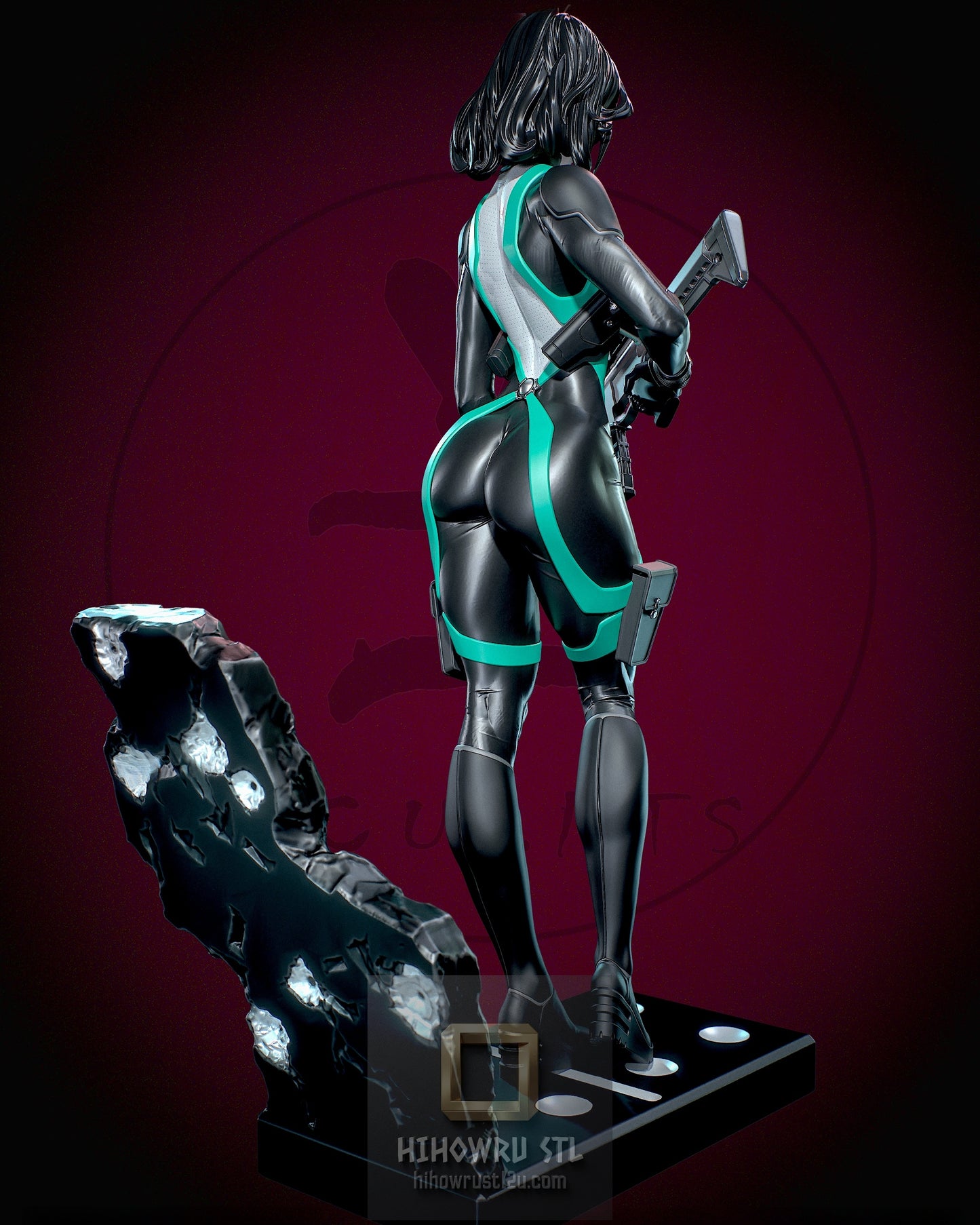 5421 Domino NSFW - Marvel Comics - STL 3D Print Files