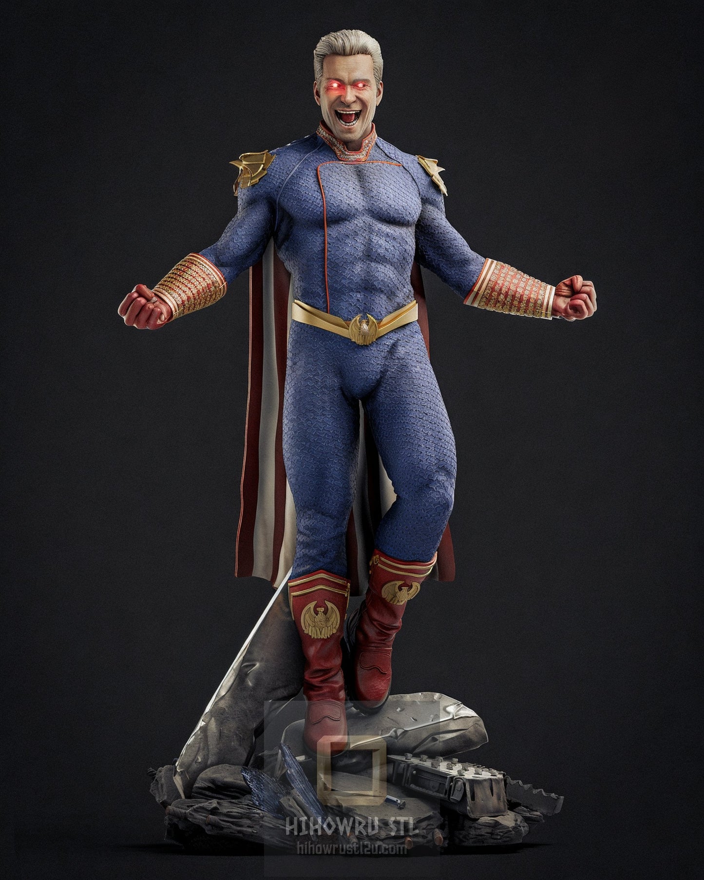 5113 Homelander - The Boys - STL 3D Print Files