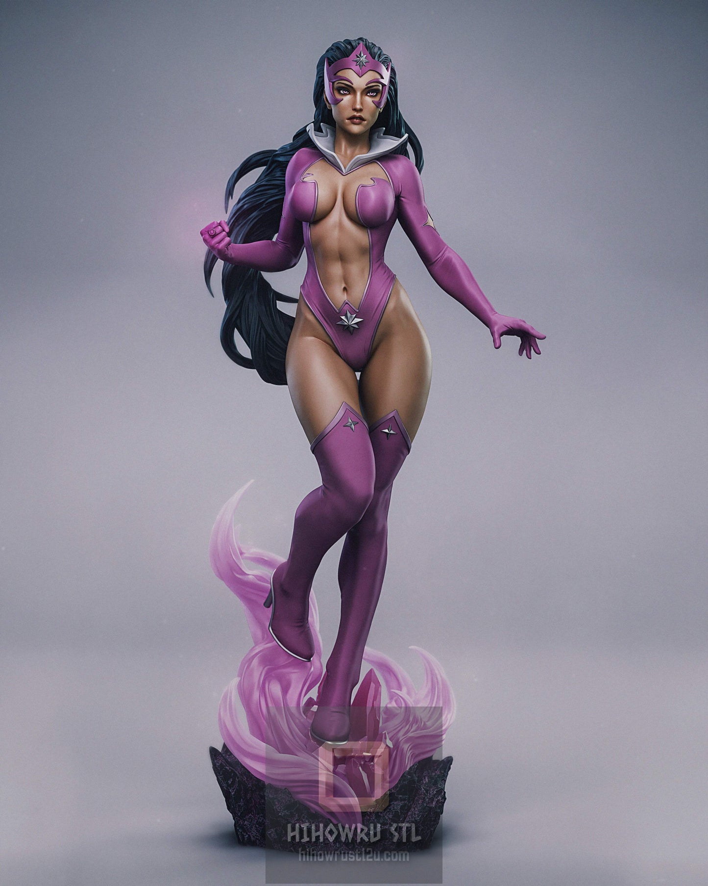 5128 Star Sapphire - DC Comics - STL 3D Print Files
