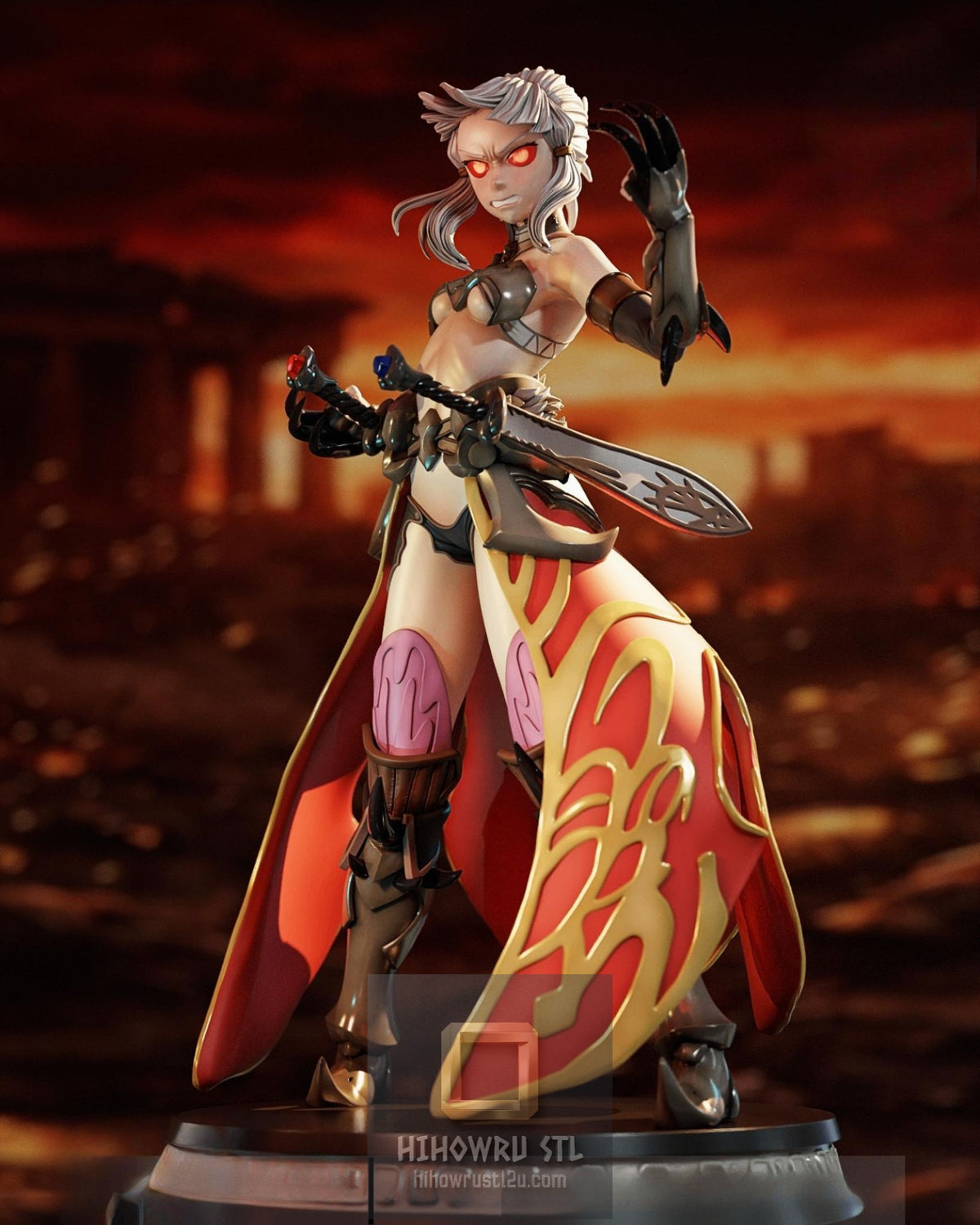 5574 Penthesilea NSFW - Fate/Grand Order  - STL 3D Print Files