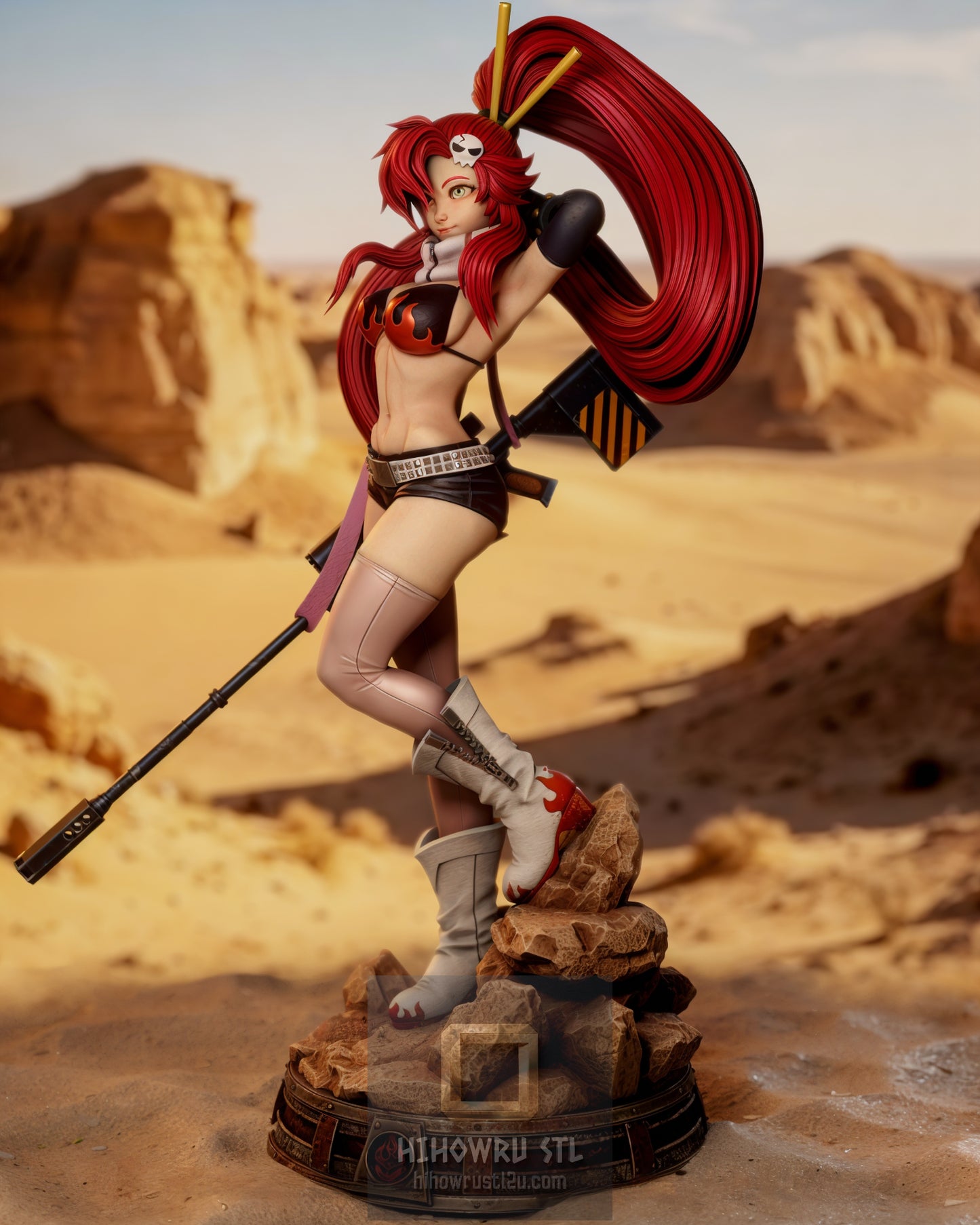 4975 Yoko Littner NSFW - Tengen Toppa Gurren Lagann - STL 3D Print Files