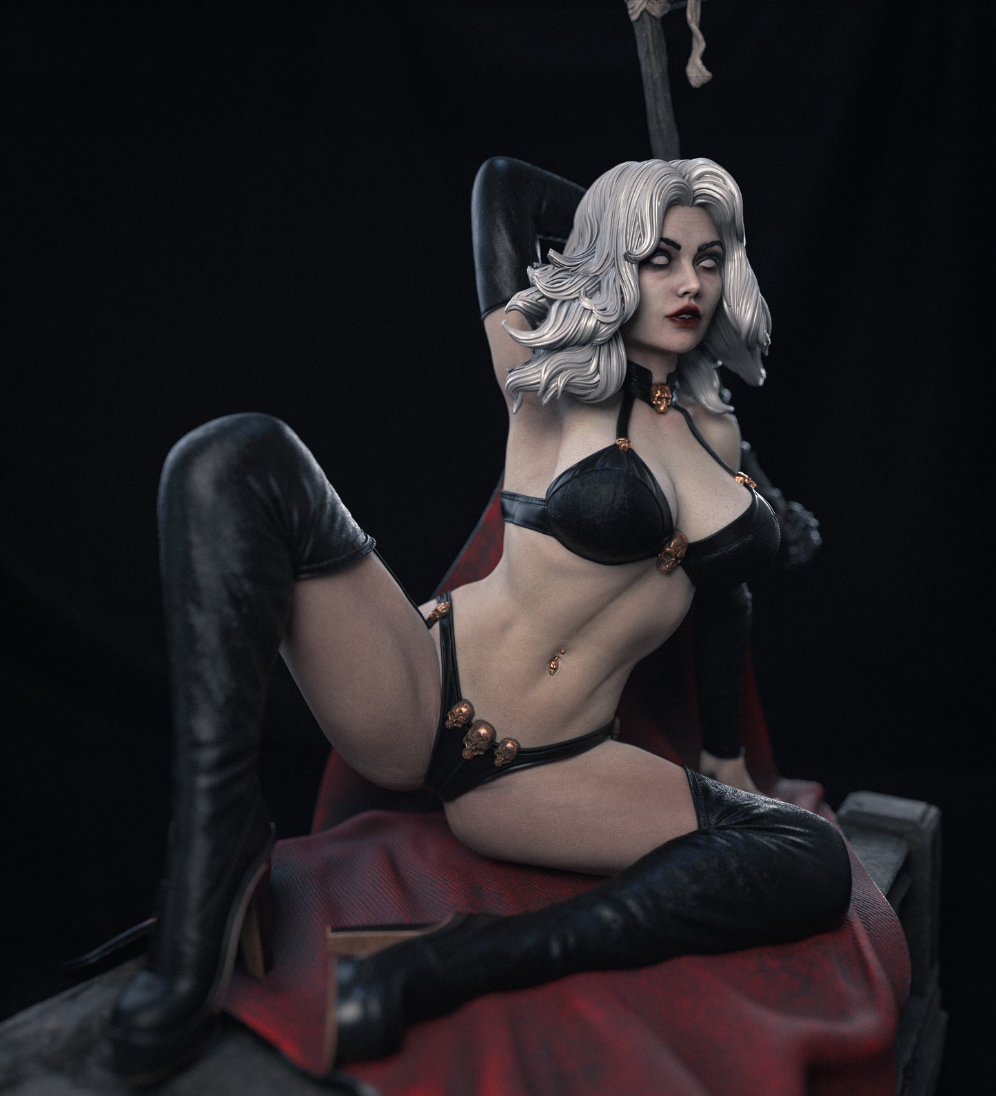 2483 Lady Death - STL 3D Print Files