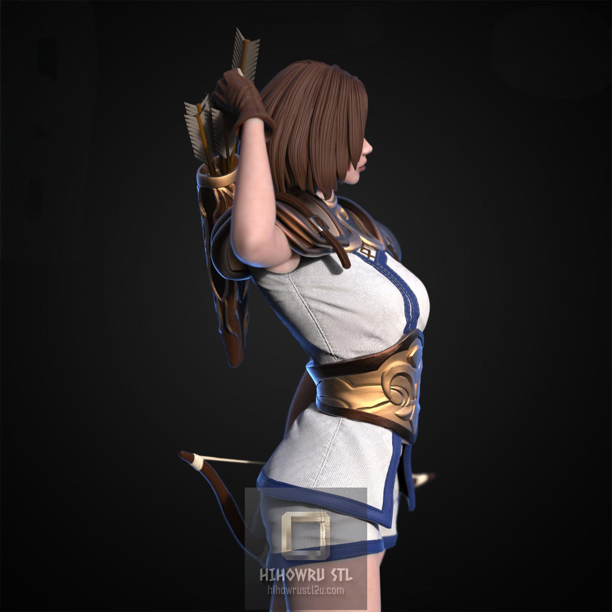 5602 Shana - The Legend of Dragoon - STL 3D Print Files