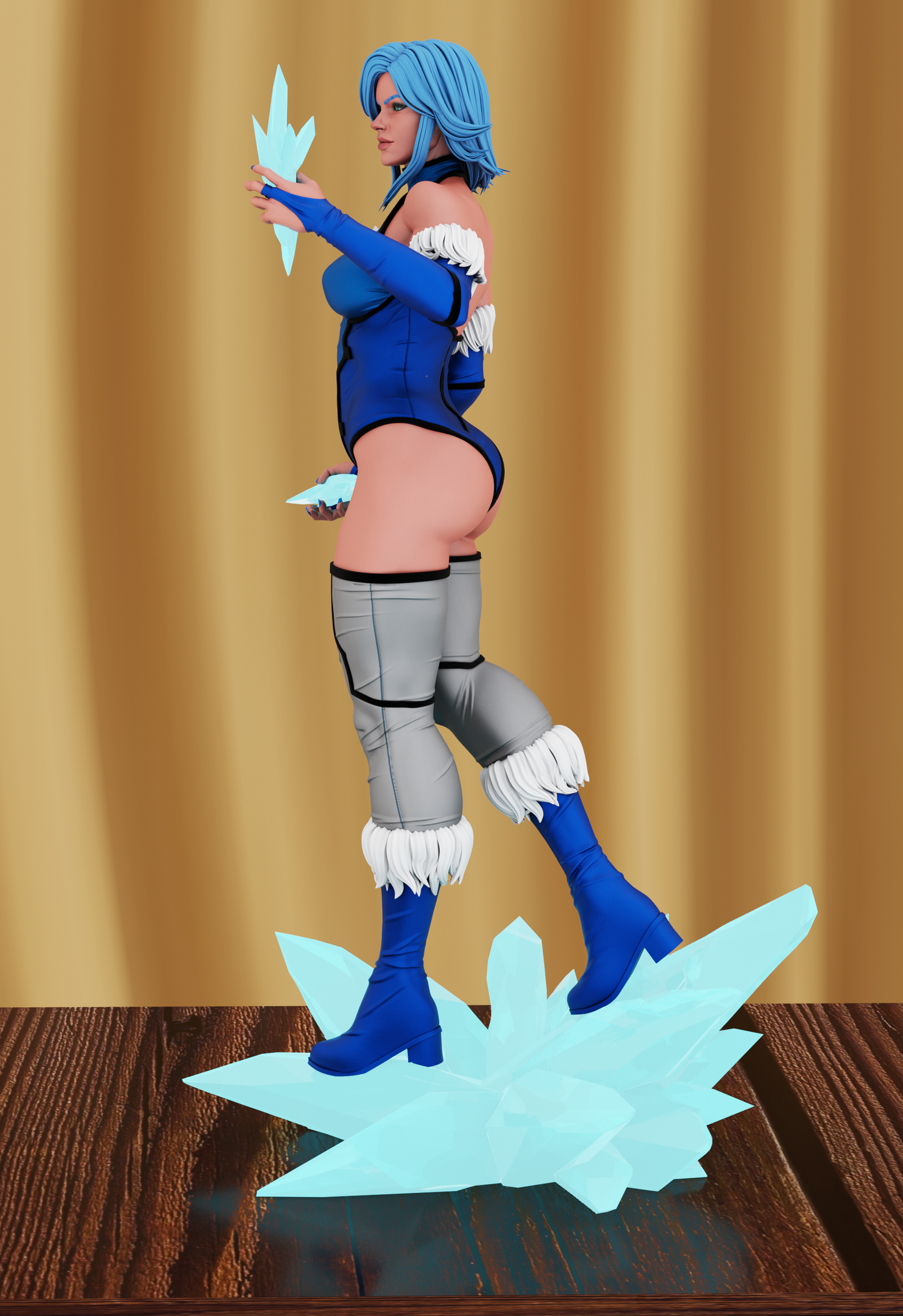 1899 Killer Frost - DC Comics - STL 3D Print Files