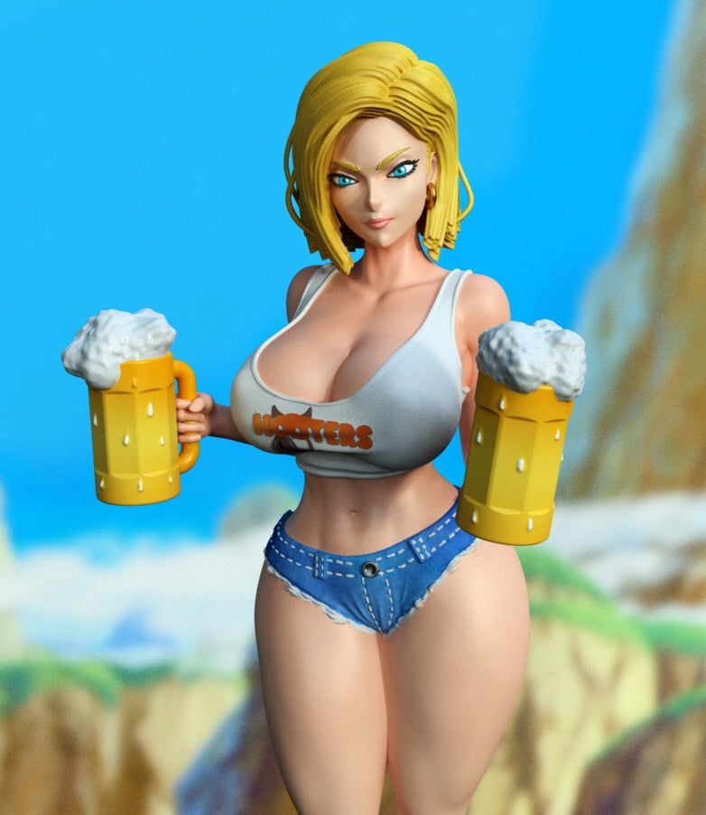 2450 Android 18 NSFW - Dragon Ball - STL 3D Print Files