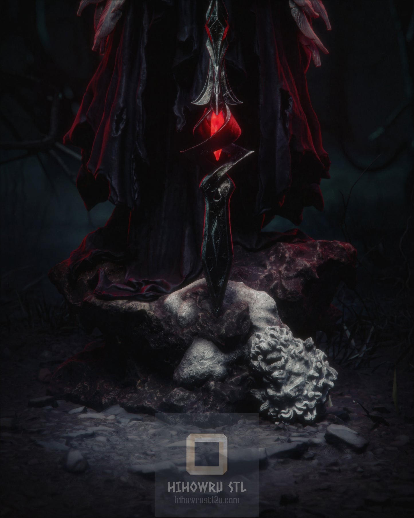 4844 Queen Ashenvale - World of Warcraft - STL 3D Print Files