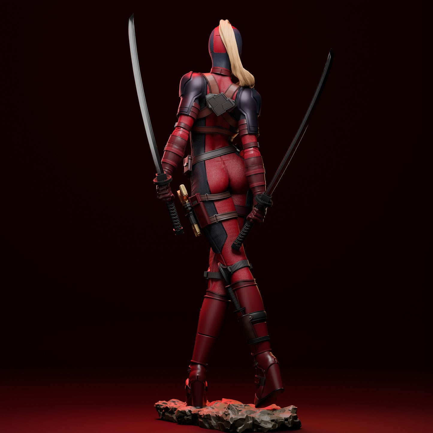 2836 Lady Deadpool - Deadpool - STL 3D Print Files