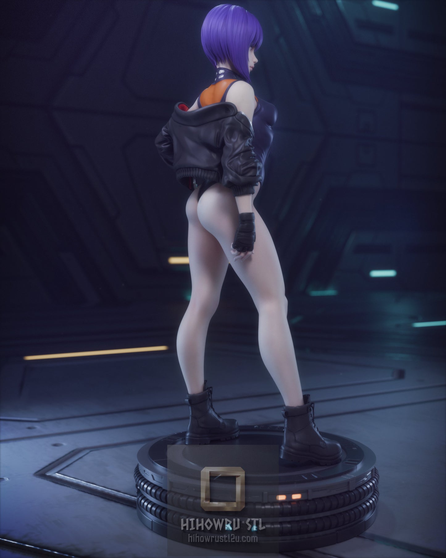 5151 Motoko Kusanagi - Ghost in the Shell - STL 3D Print Files