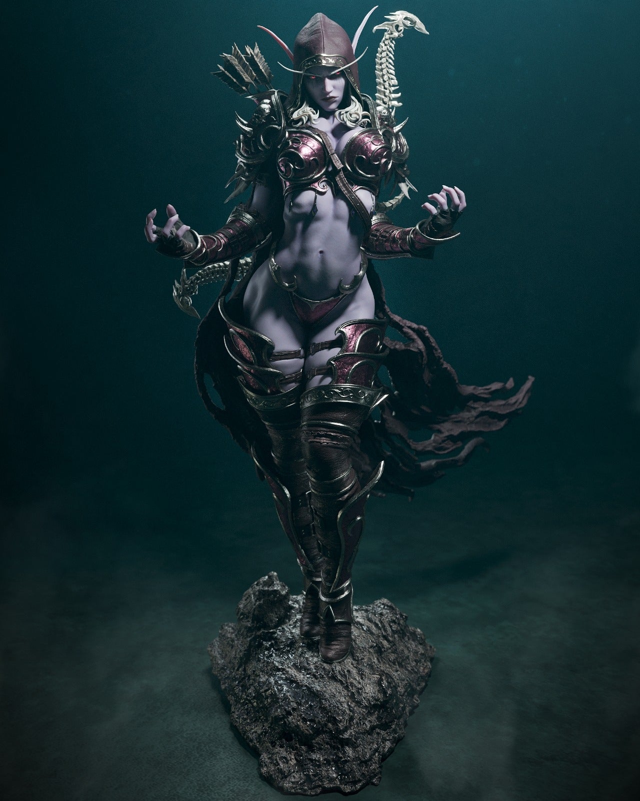 2311 Sylvanas Windrunner - World of Warcraft - STL 3D Print Files