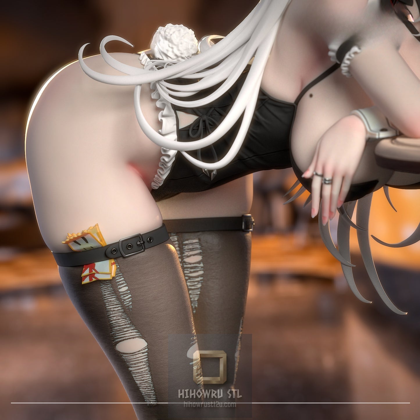5509 Bunny Prinz Eugen NSFW - Azur Lane - STL 3D Print Files
