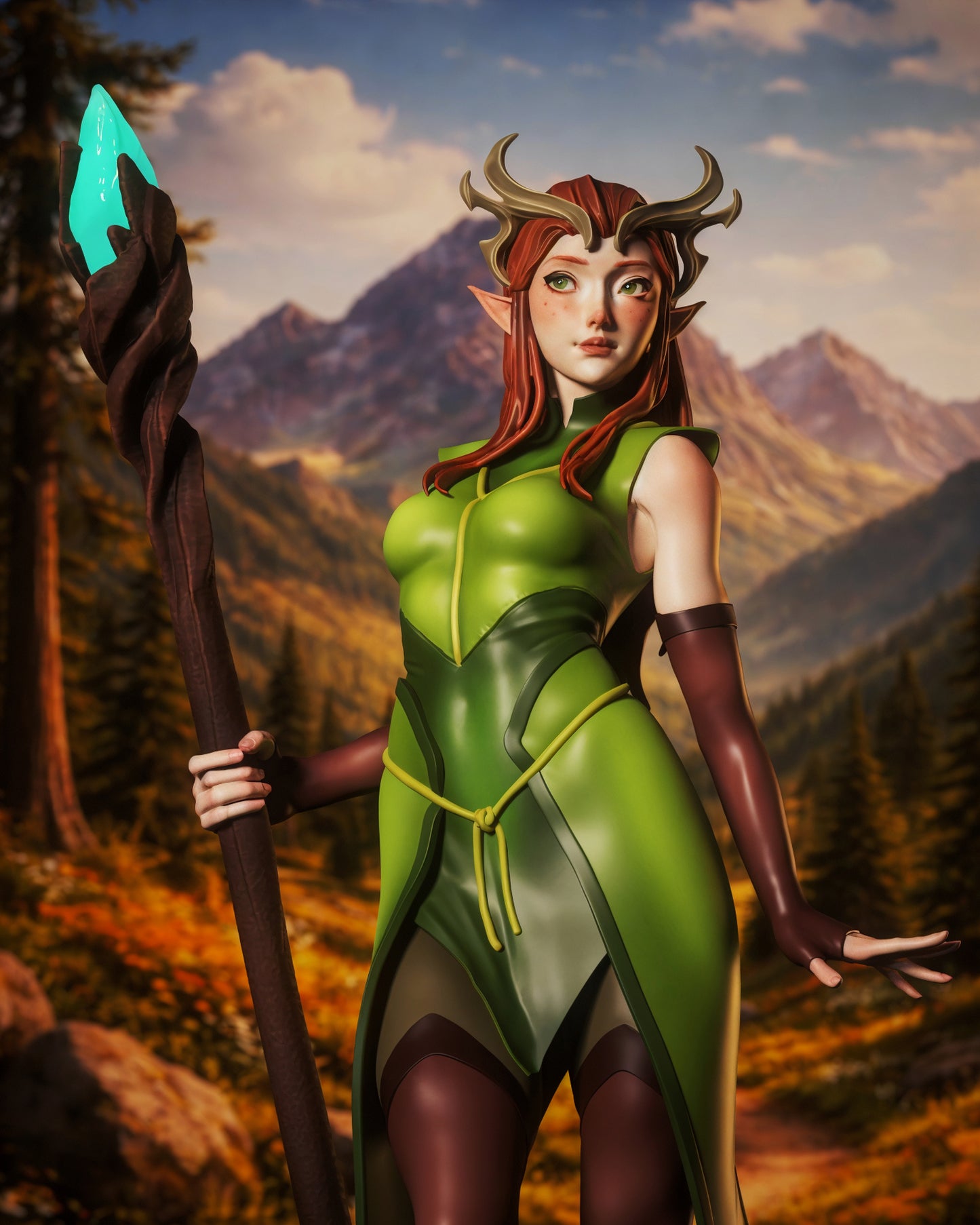 5092 Keyleth NSFW - Critical Role - STL 3D Print Files