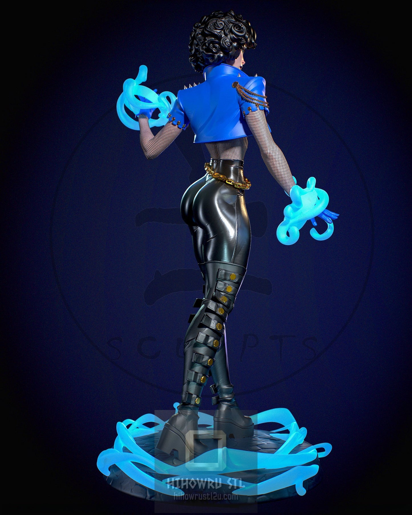 5023 Zatanna NSFW - DC Comics - STL 3D Print Files