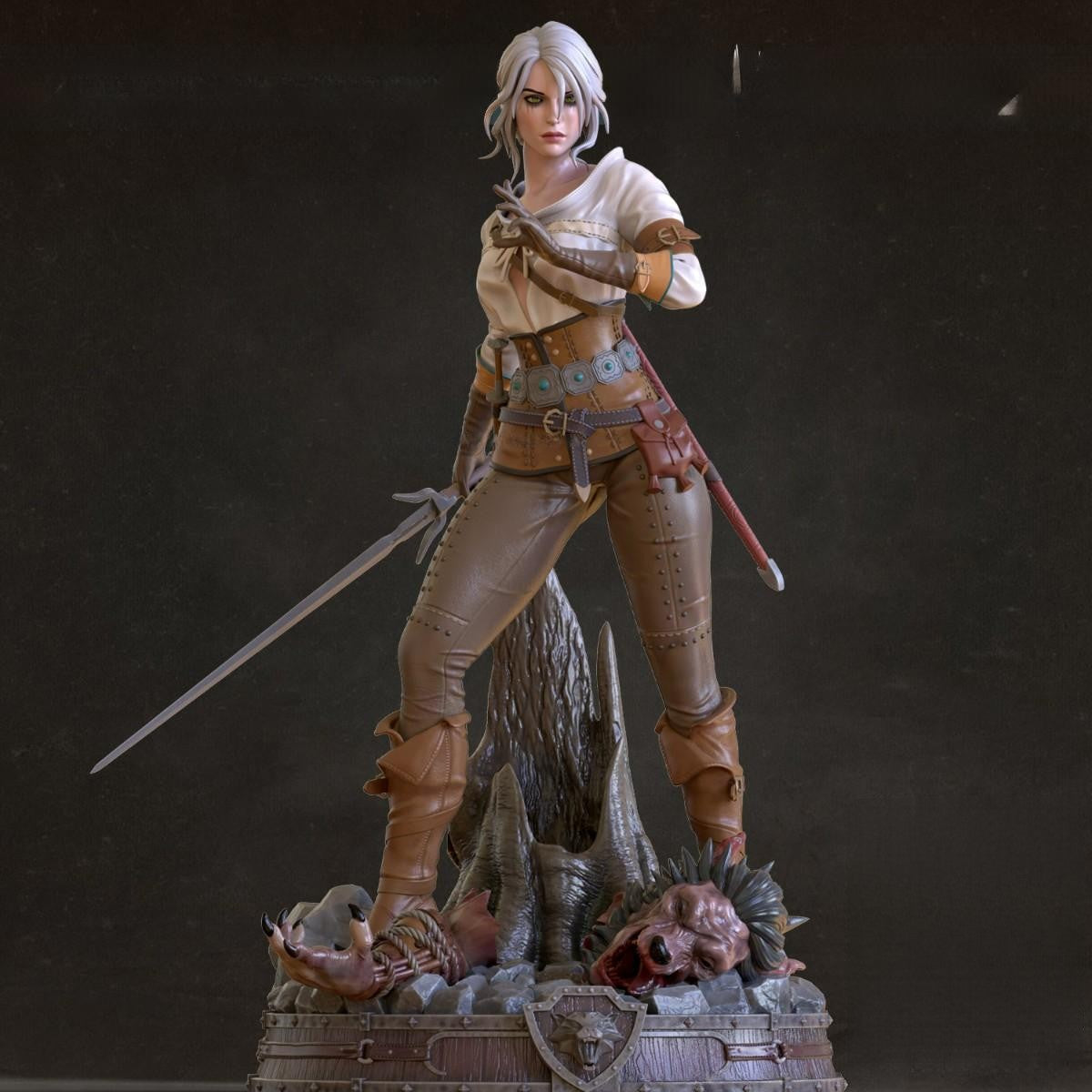 1760 Ciri NSFW - Witcher - STL 3D Print Files