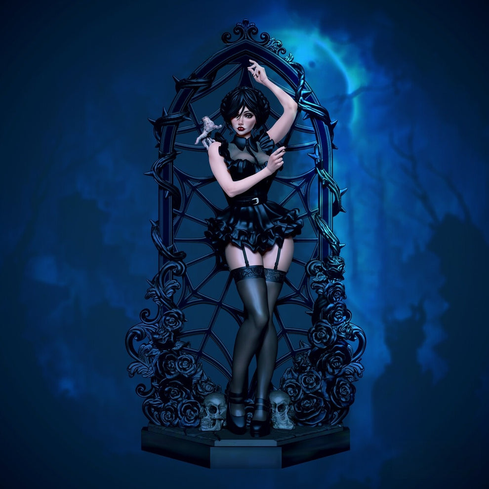 3209 Wednesday Addams - Wednesday - STL 3D Print Files – My Stl