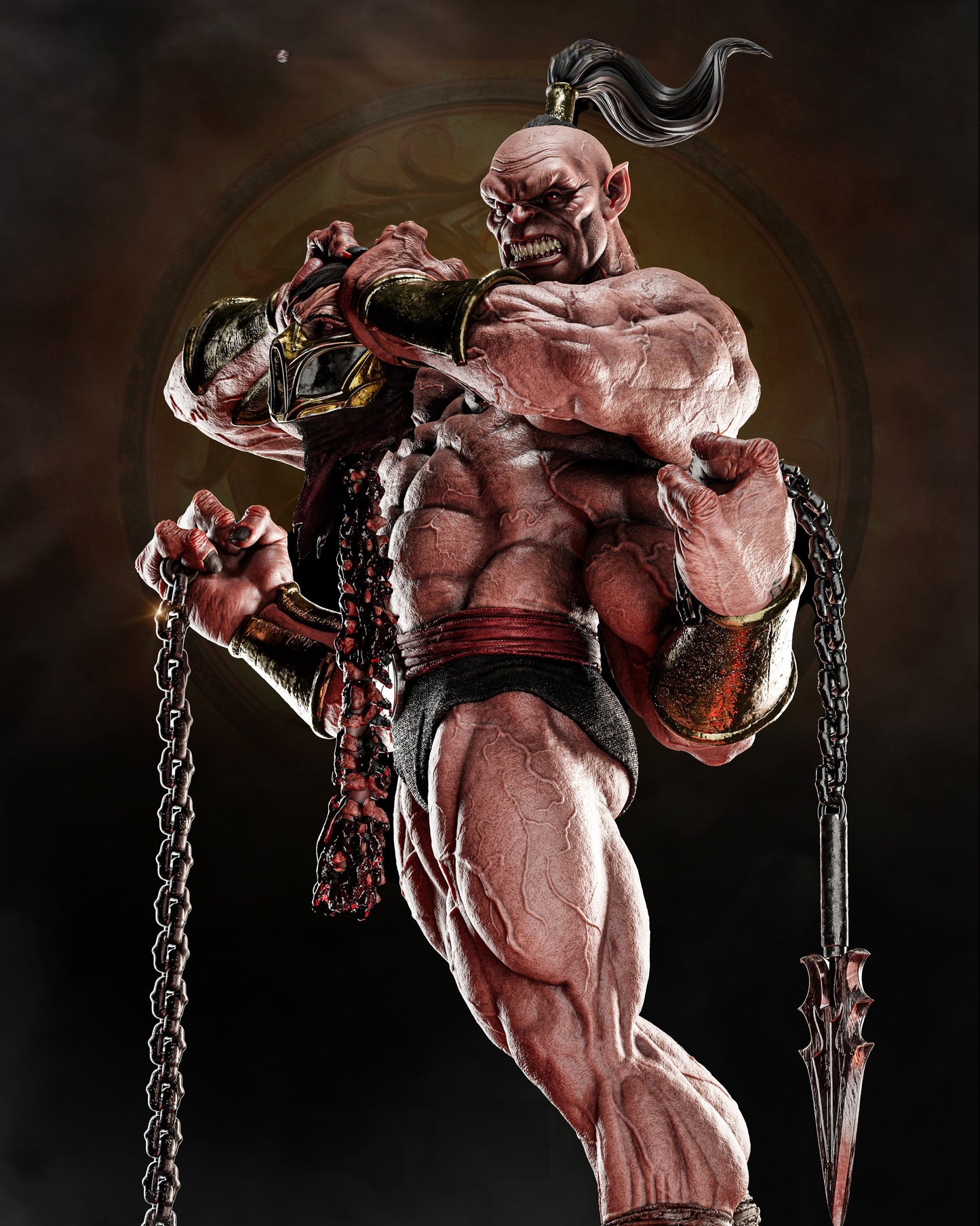 1931 Goro - Mortal Kombat - STL 3D Print Files