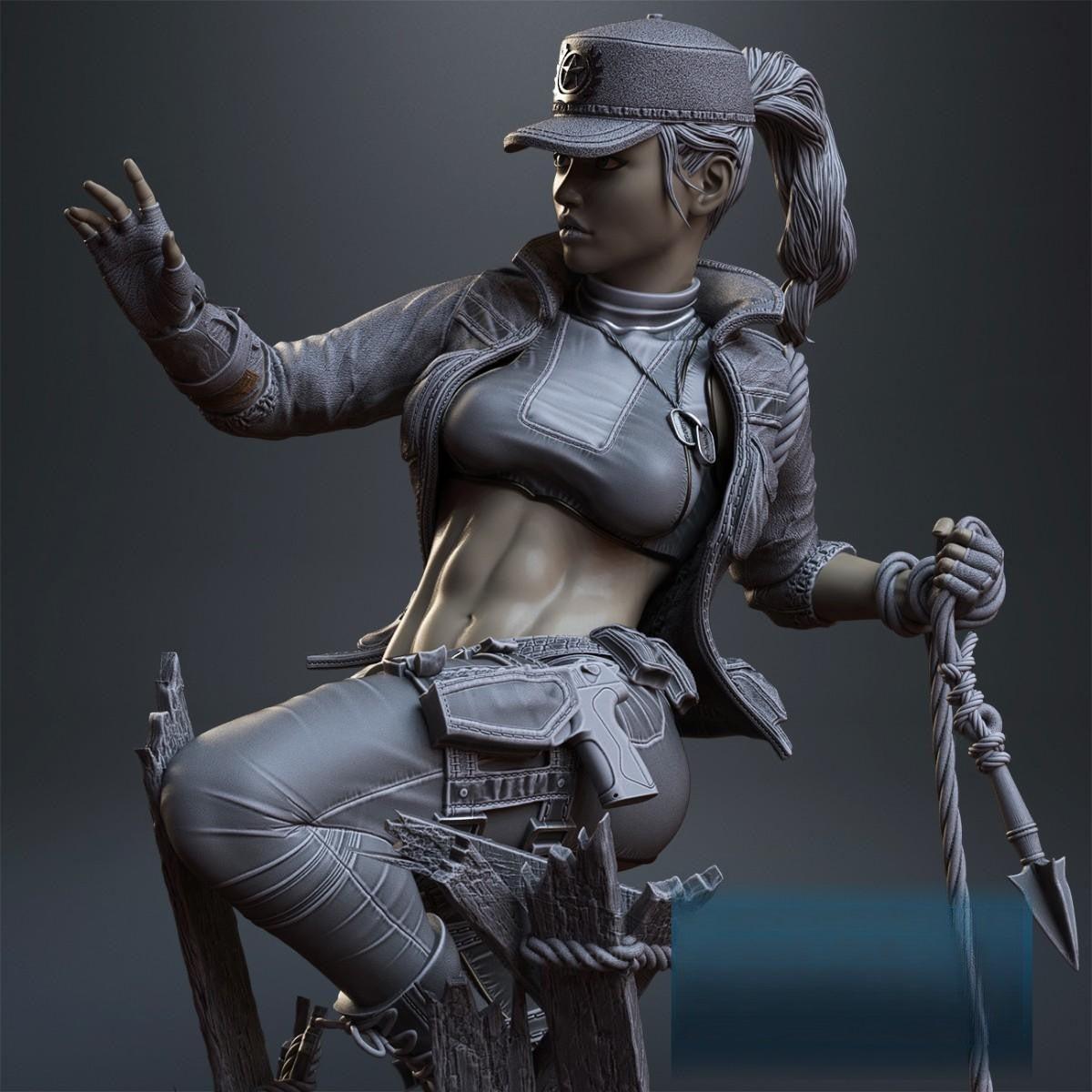 Sonya Blade - Mortal Kombat - STL 3D Print Files