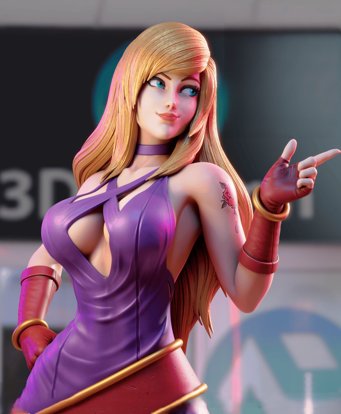 B.JENET - THE KING OF FIGHTERS - STL 3D Print Files