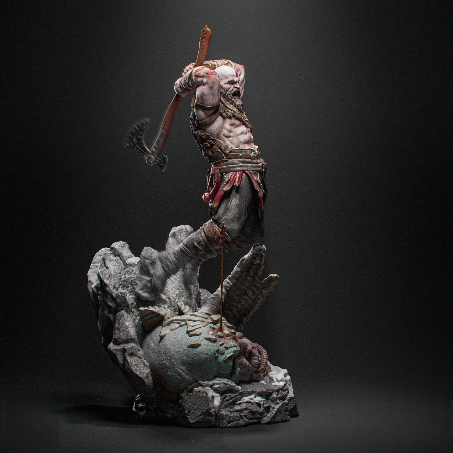 1646 Kratos - God Of War - STL 3D Print Files