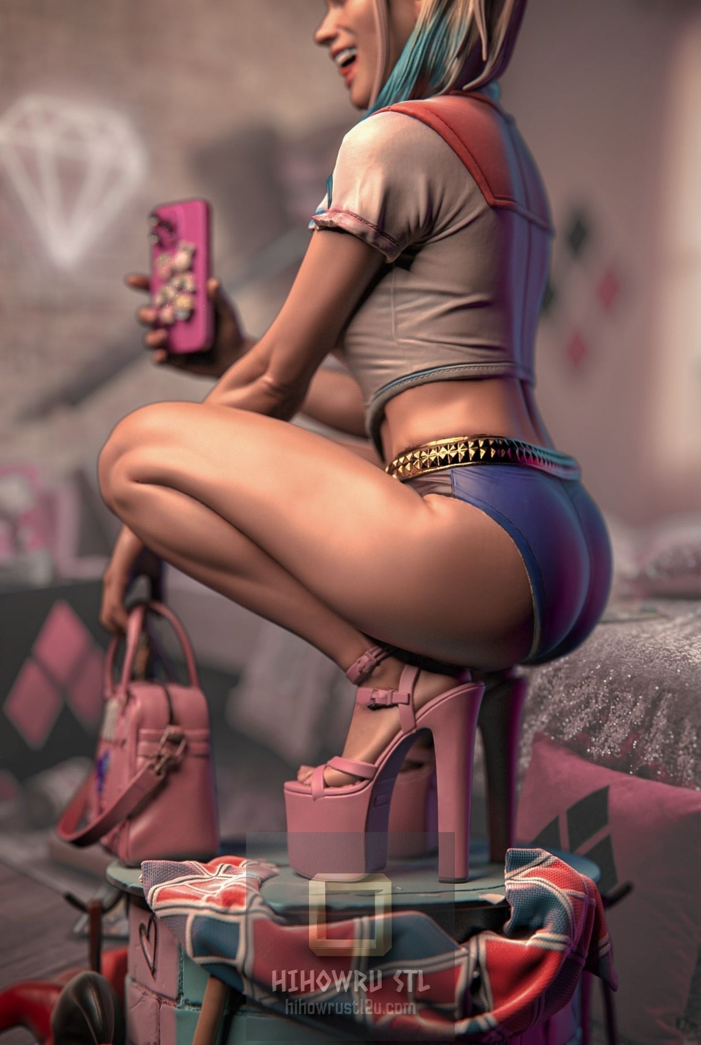 5135 Harley Quinn - DC Comics - STL 3D Print Files