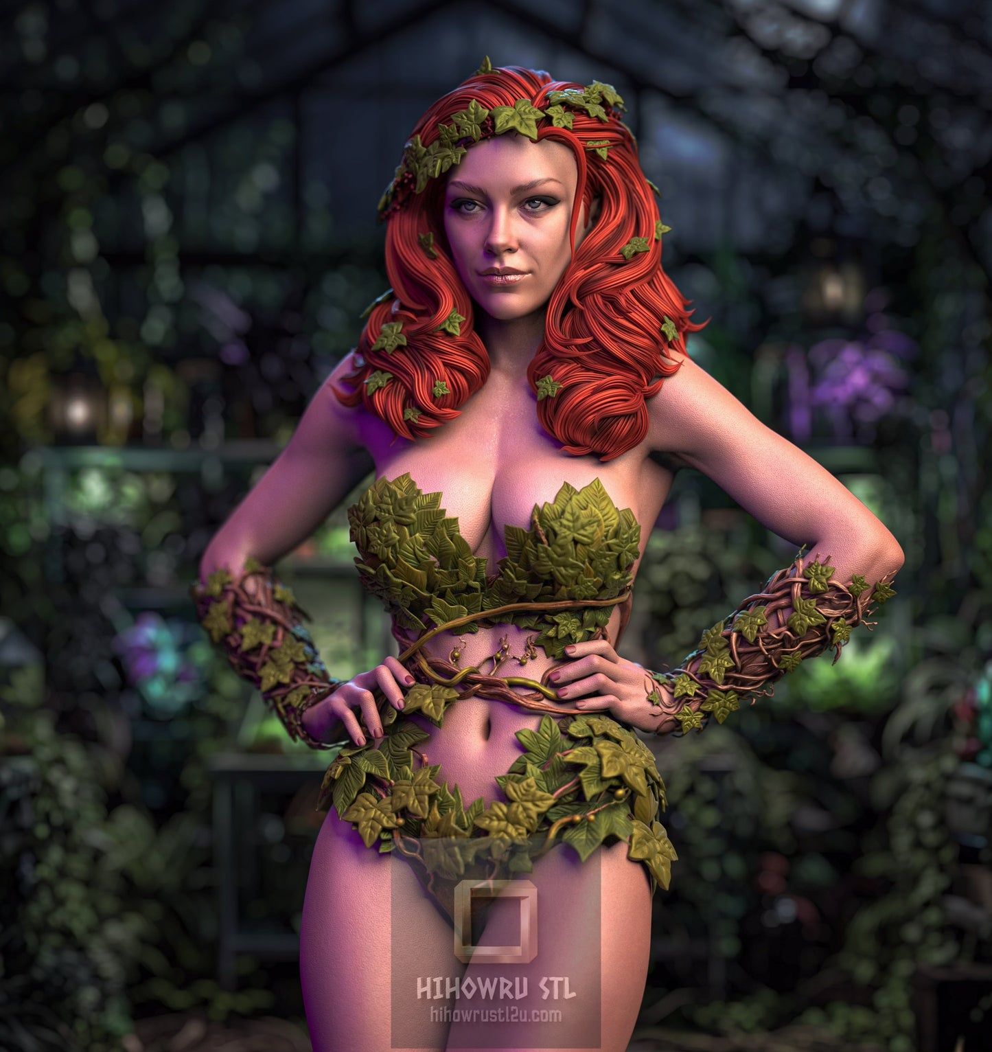 5514 Poison Ivy - DC Comics - STL 3D Print Files