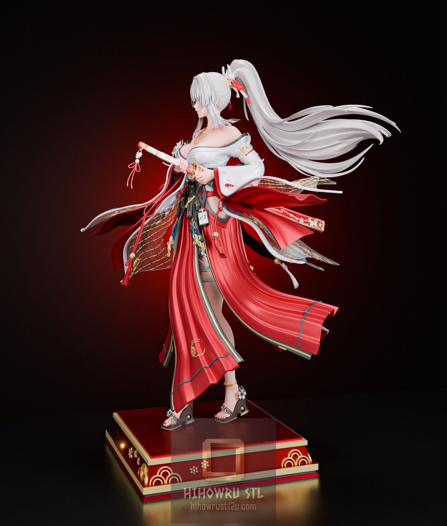 5362 Hiyuki NSFW - Wuthering Waves - STL 3D Print Files