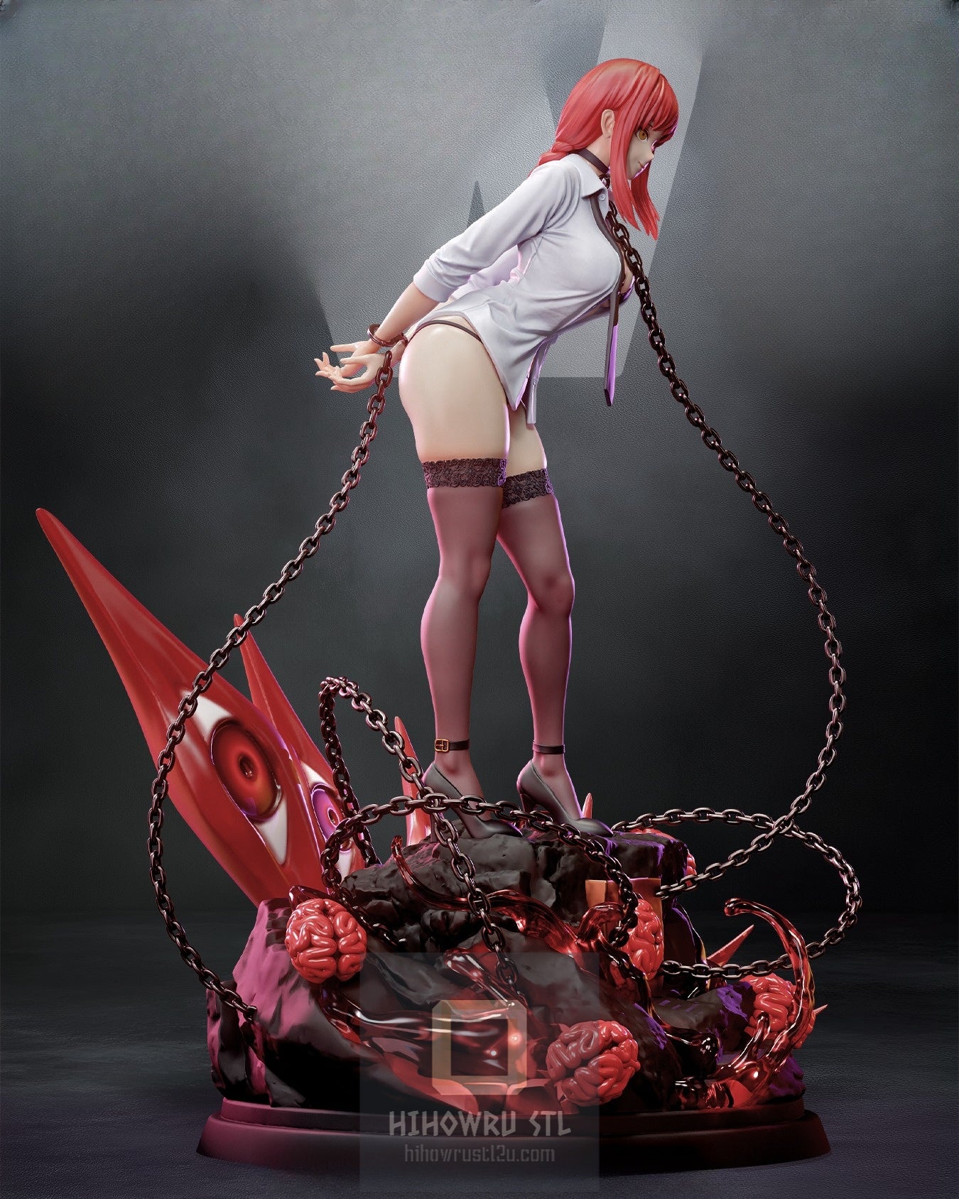 4618 Makima - Chainsaw Man - STL 3D Print Files