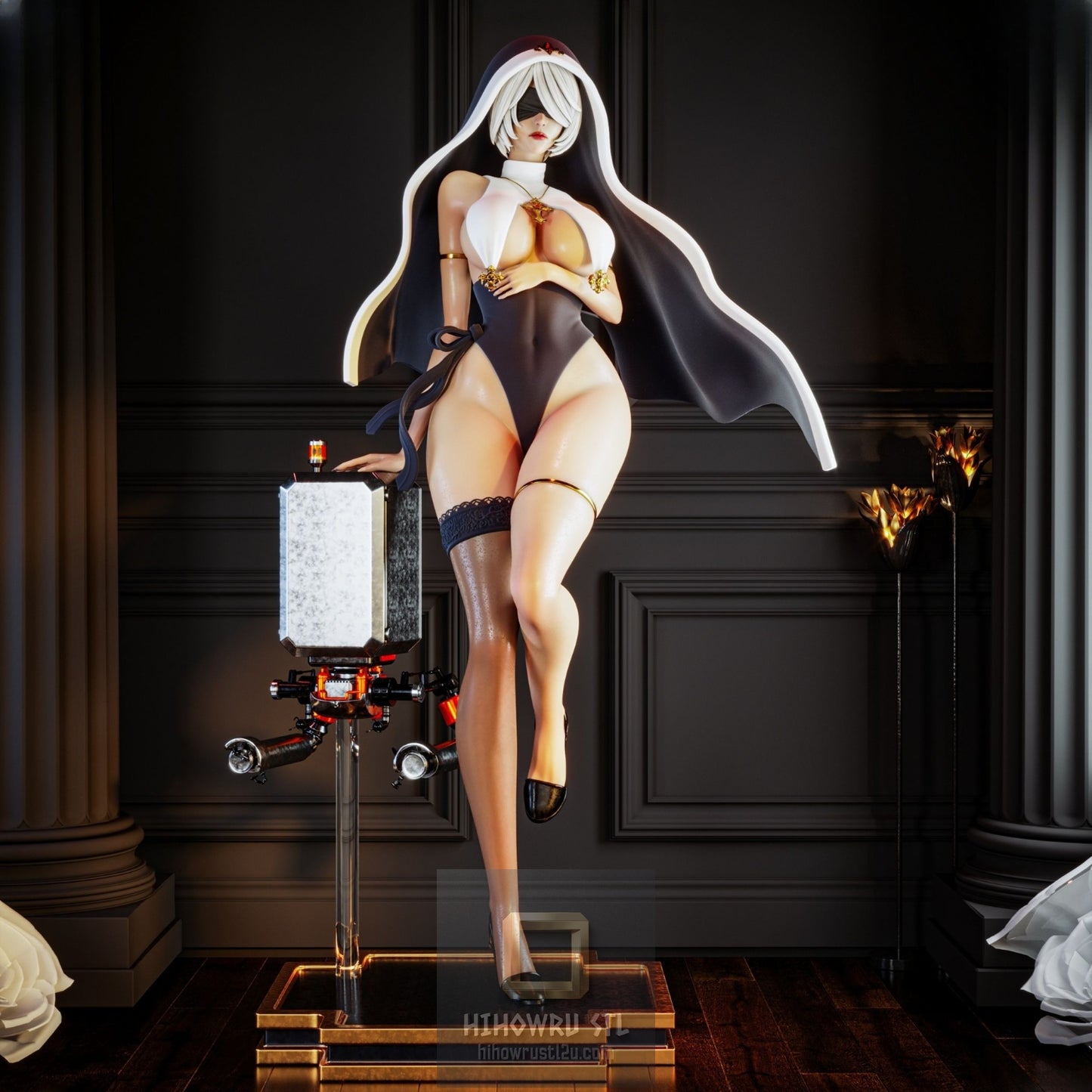 5009 2B NUN NSFW - NIER AUTOMATA - STL 3D Print Files
