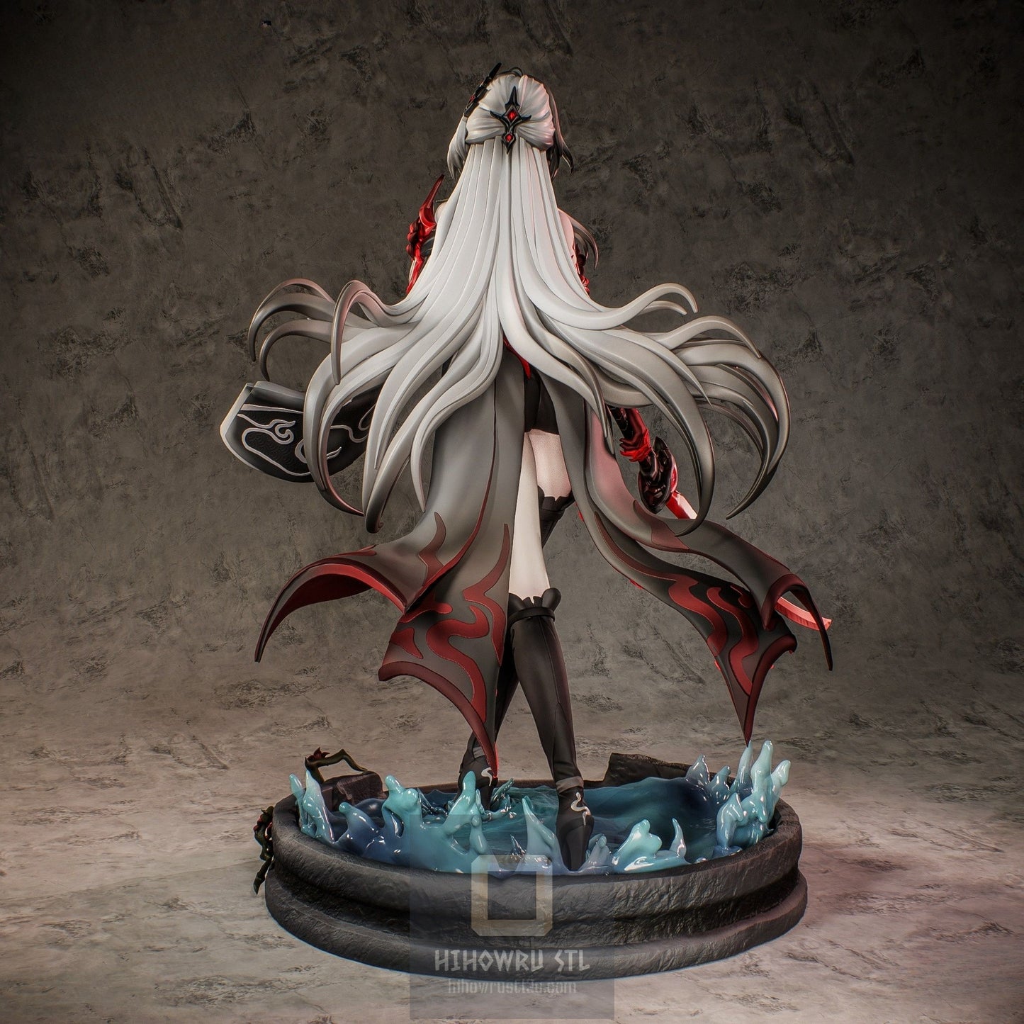 4909 Acheron - Honkai: Star Rail - STL 3D Print Files