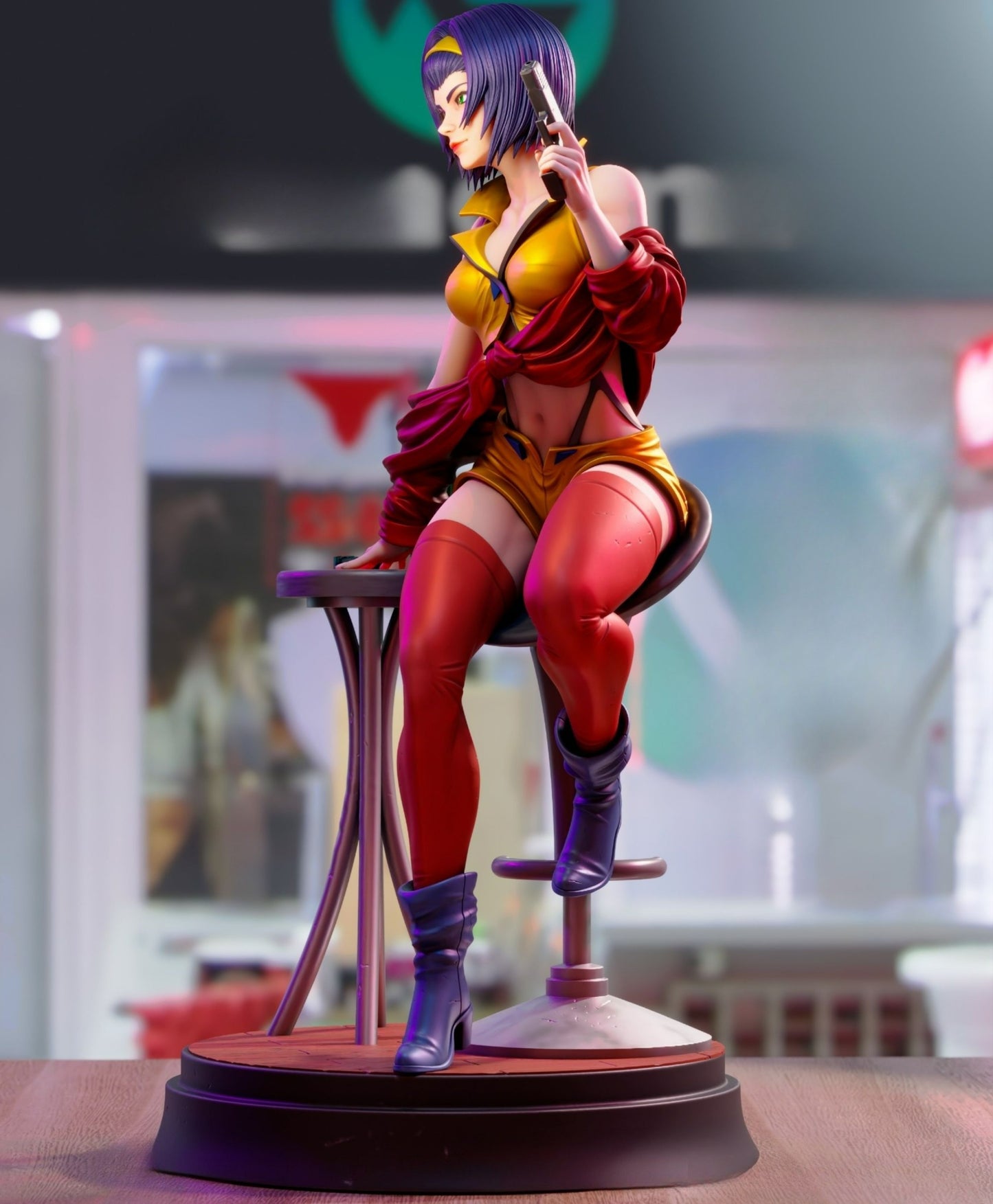 2903 Faye Valentine NSFW - Cowboy Bebop - STL 3D Print Files