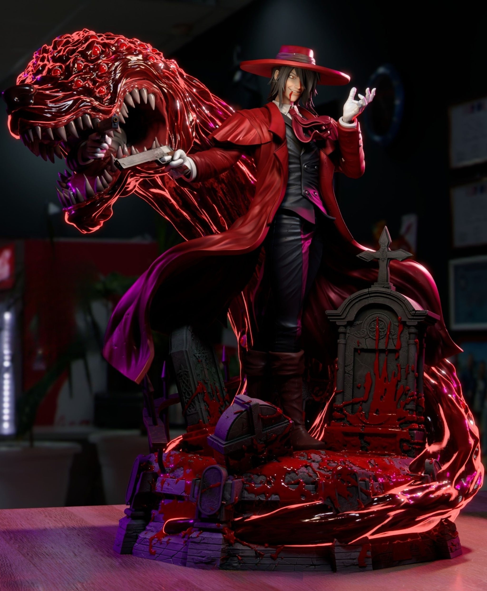 2907 Alucard - Hellsing - STL 3D Print Files – My Stl