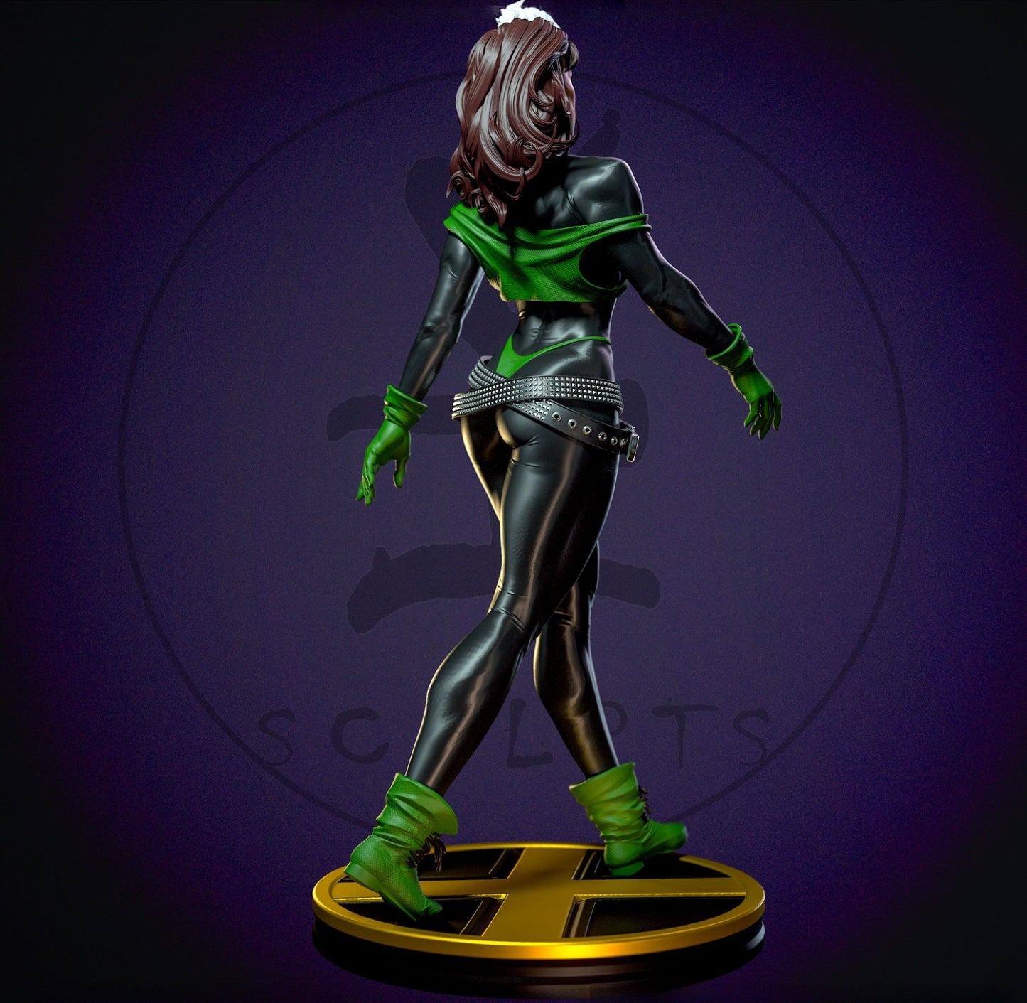 2926 Rogue NSFW - X-Men - STL 3D Print Files