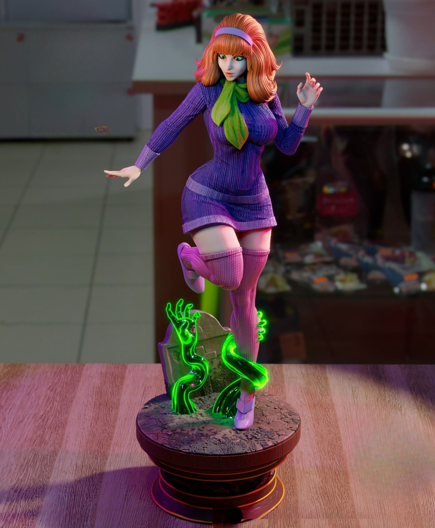 3118 Daphne Blake - Scooby-Doo - STL 3D Print Files