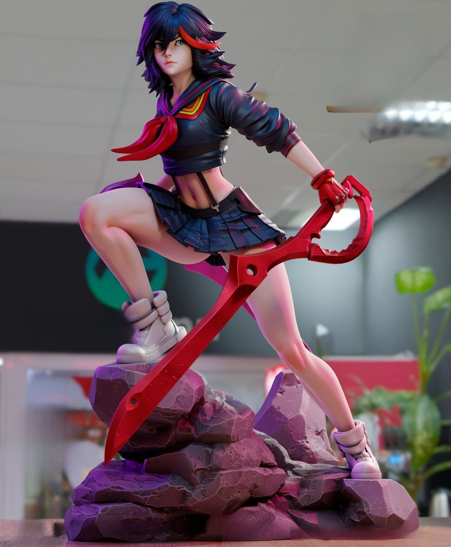 3176 Ryūko Matoi - Kill la Kill - STL 3D Print Files