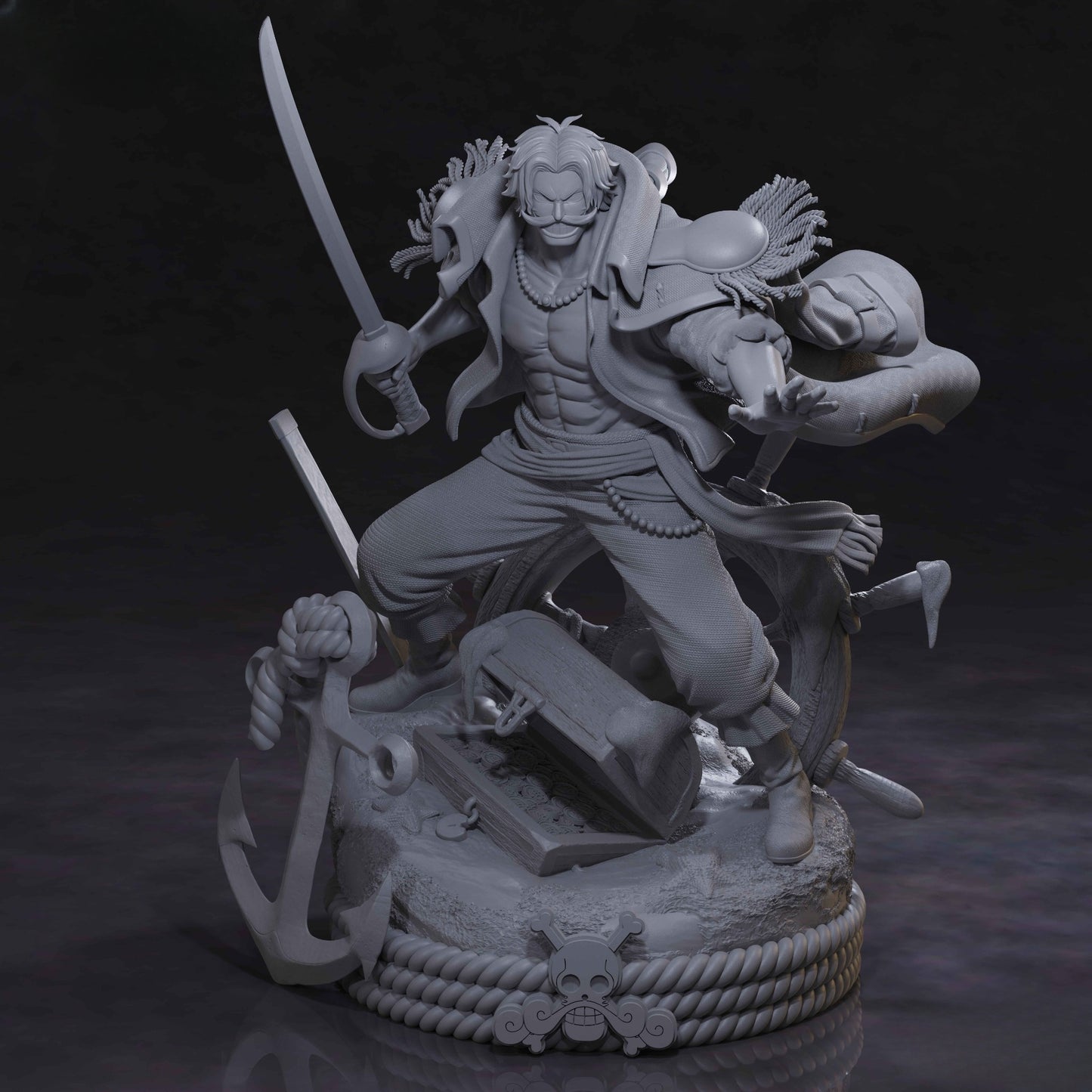 3199 Gol D. Roger - One Piece - STL 3D Print Files