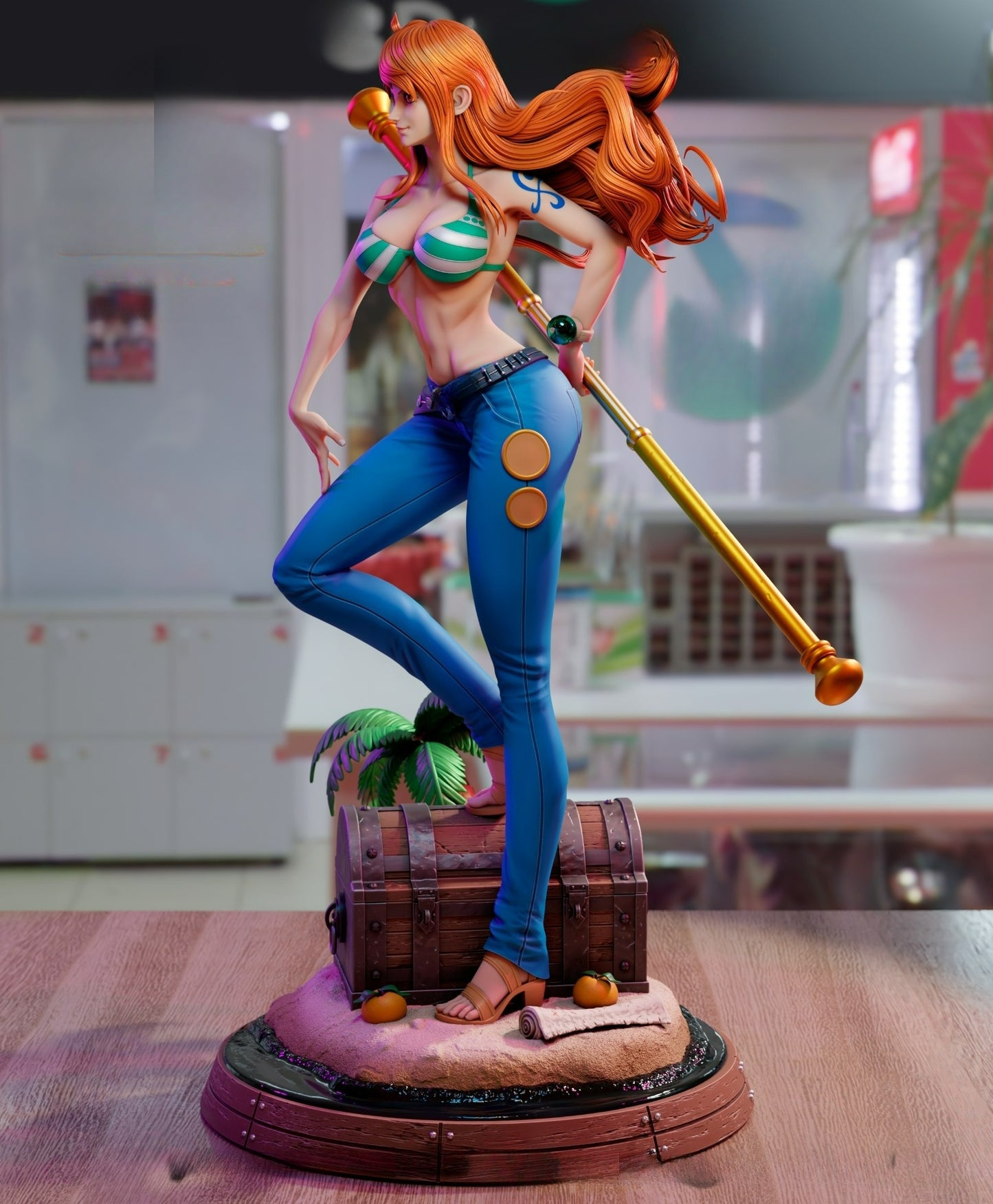 3278 Nami NSFW - One Piece - STL 3D Print Files