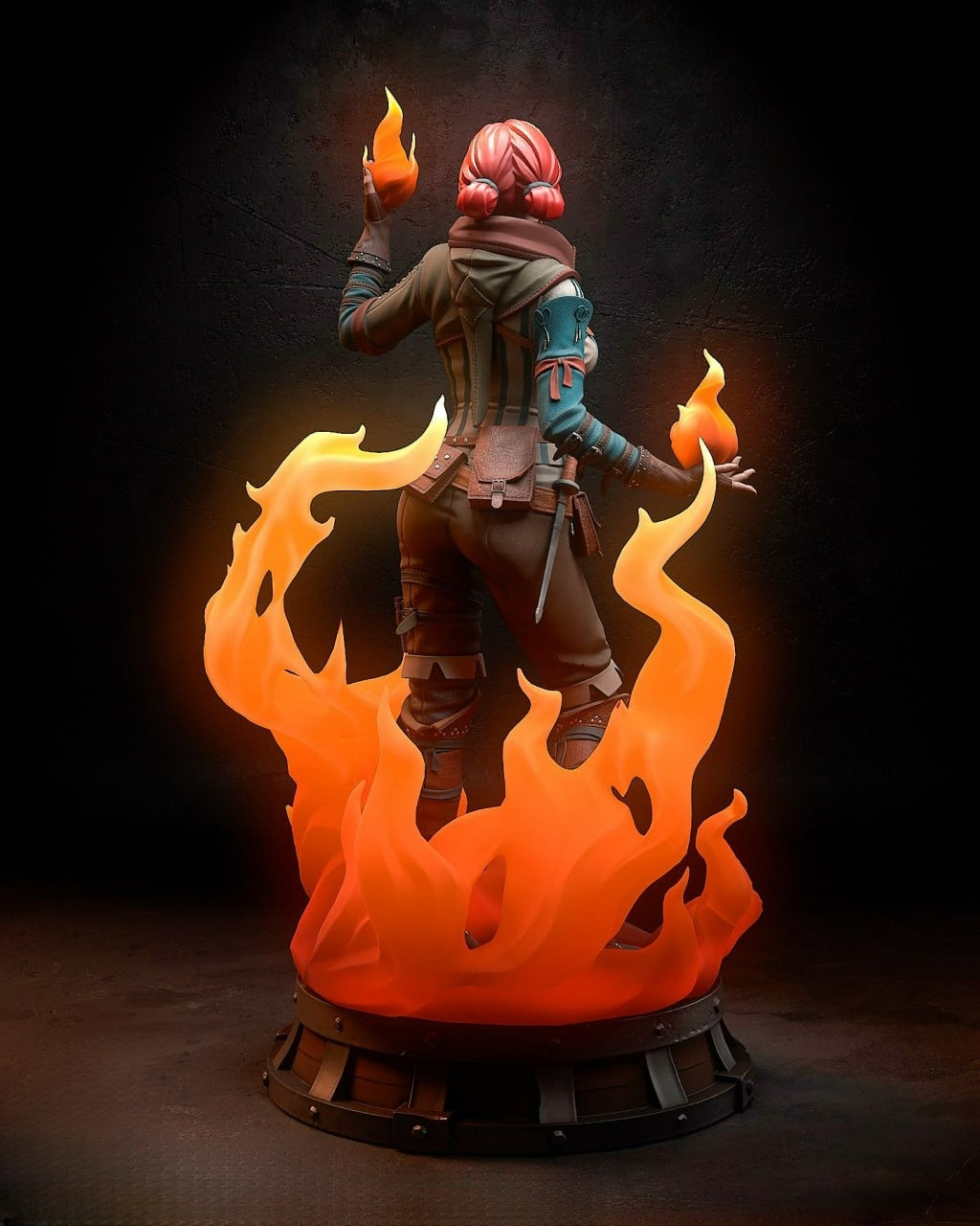 3346 Triss Merigold - Witcher - STL 3D Print Files