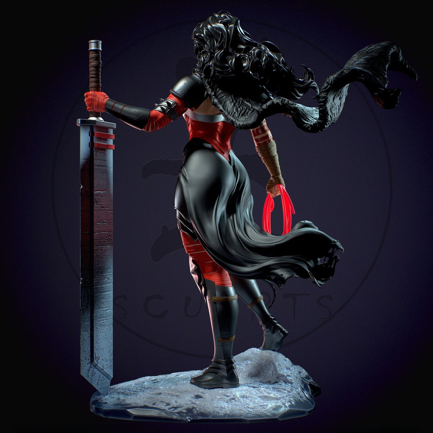 3393 Wonder Woman NSFW - DC Comics - STL 3D Print Files