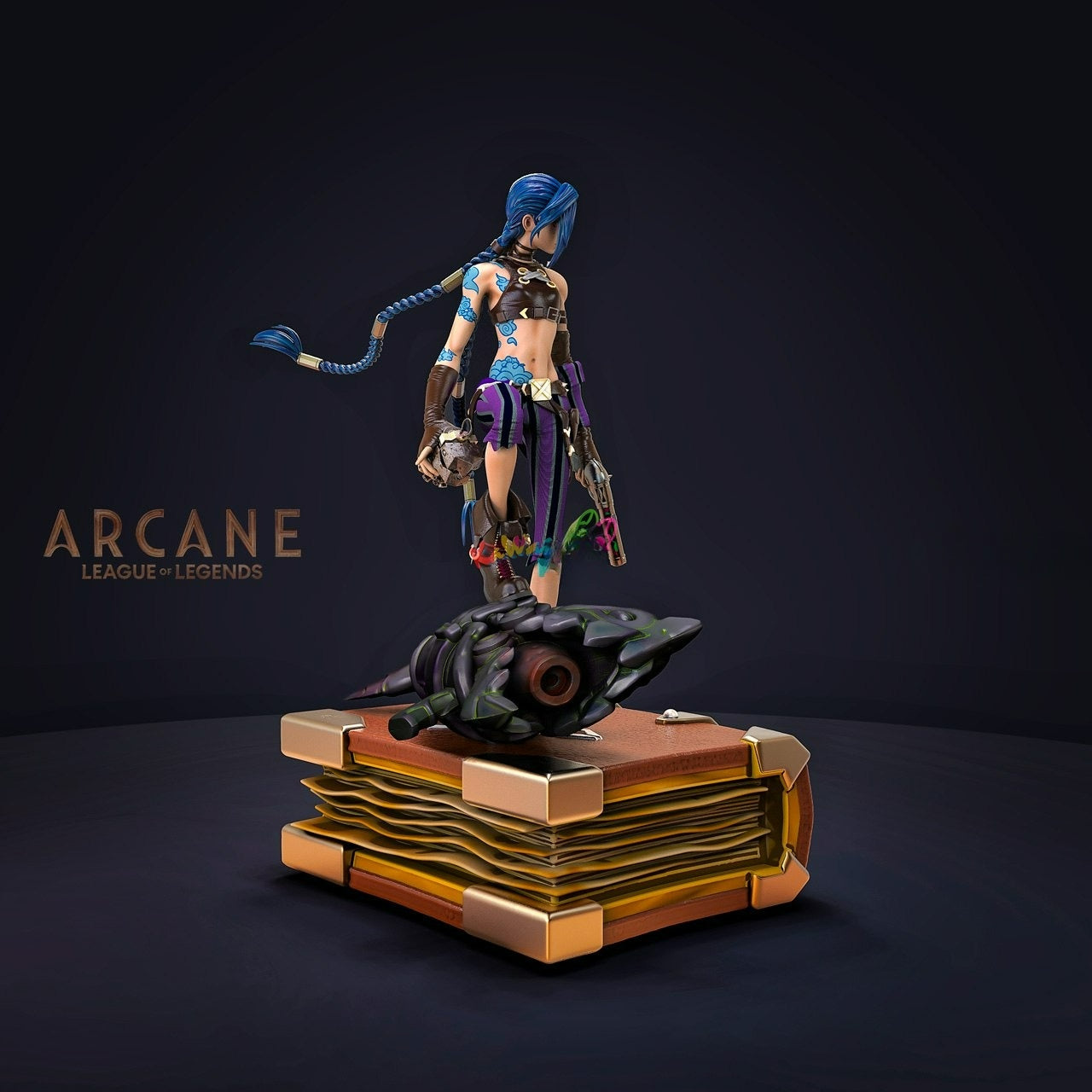3428 Jinx - League of Legends - STL 3D Print Files