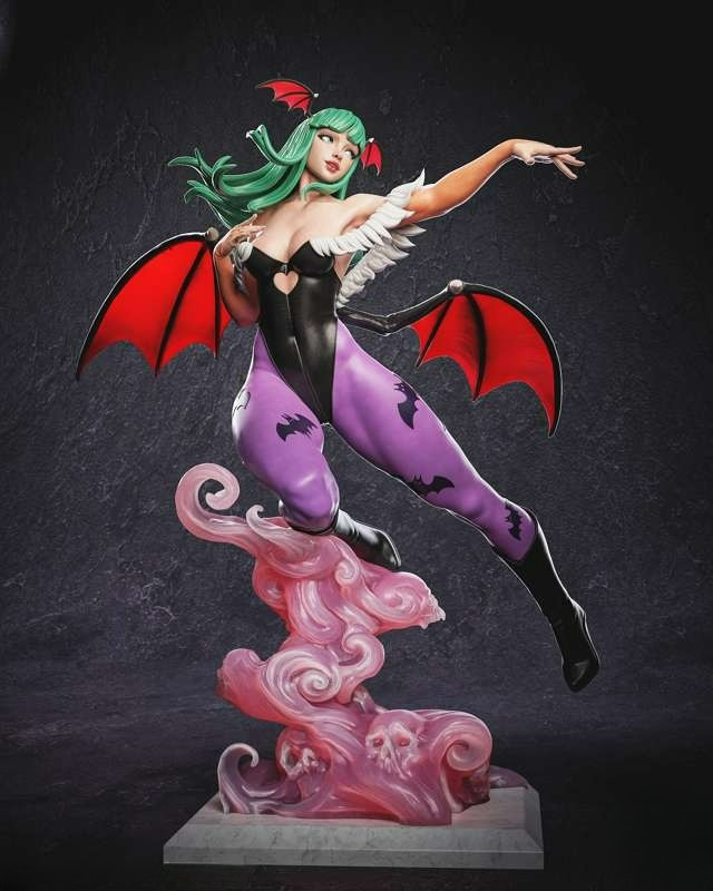 3819 Morrigan - Darkstalkers - STL 3D Print Files