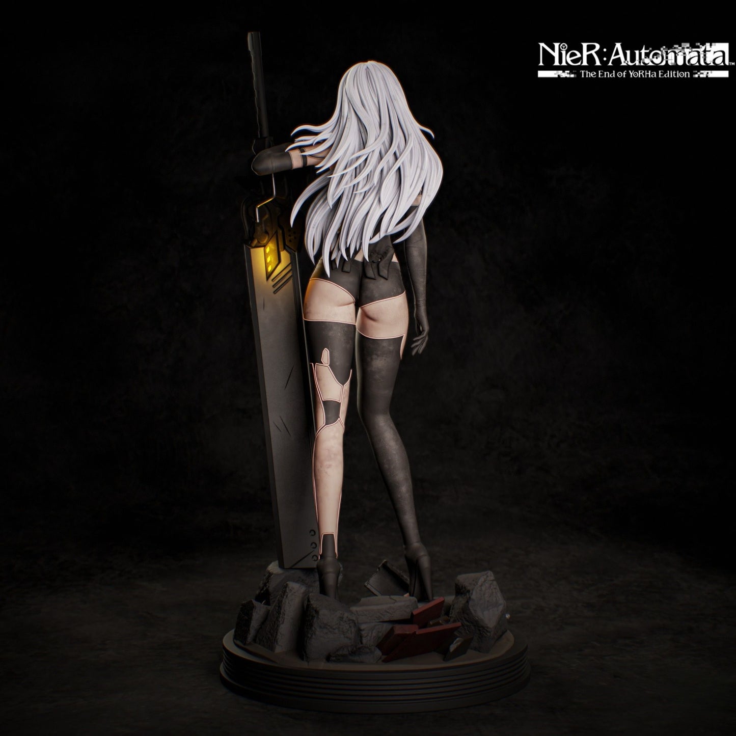 3915 A2 - NieR: Automata - STL 3D Print Files