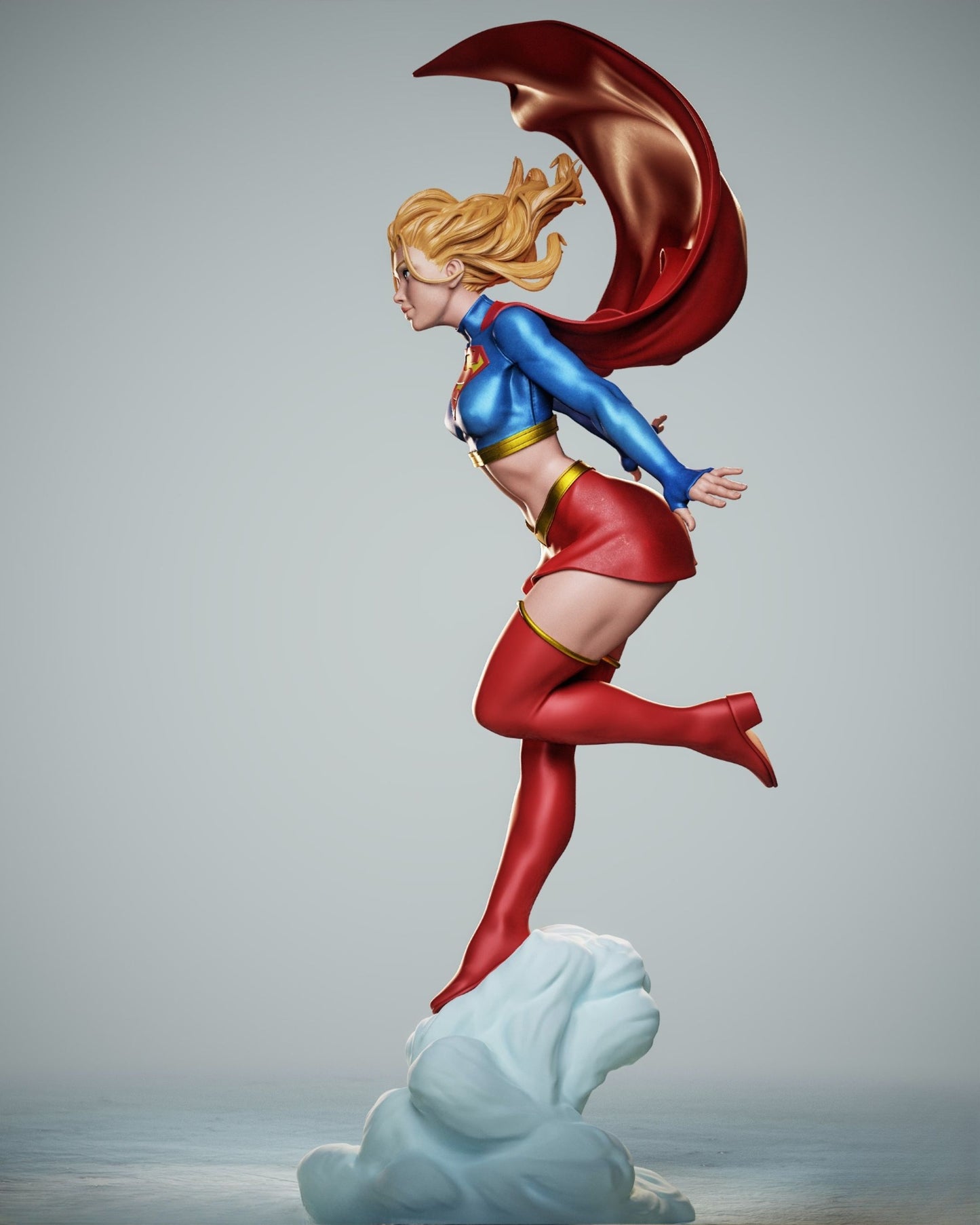 4296 Supergirl NSFW - DC Comics - STL 3D Print Files