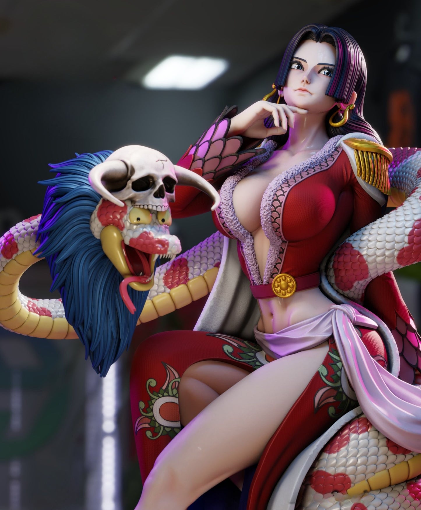 4303 Boa Hancock NSFW - One Piece - STL 3D Print Files