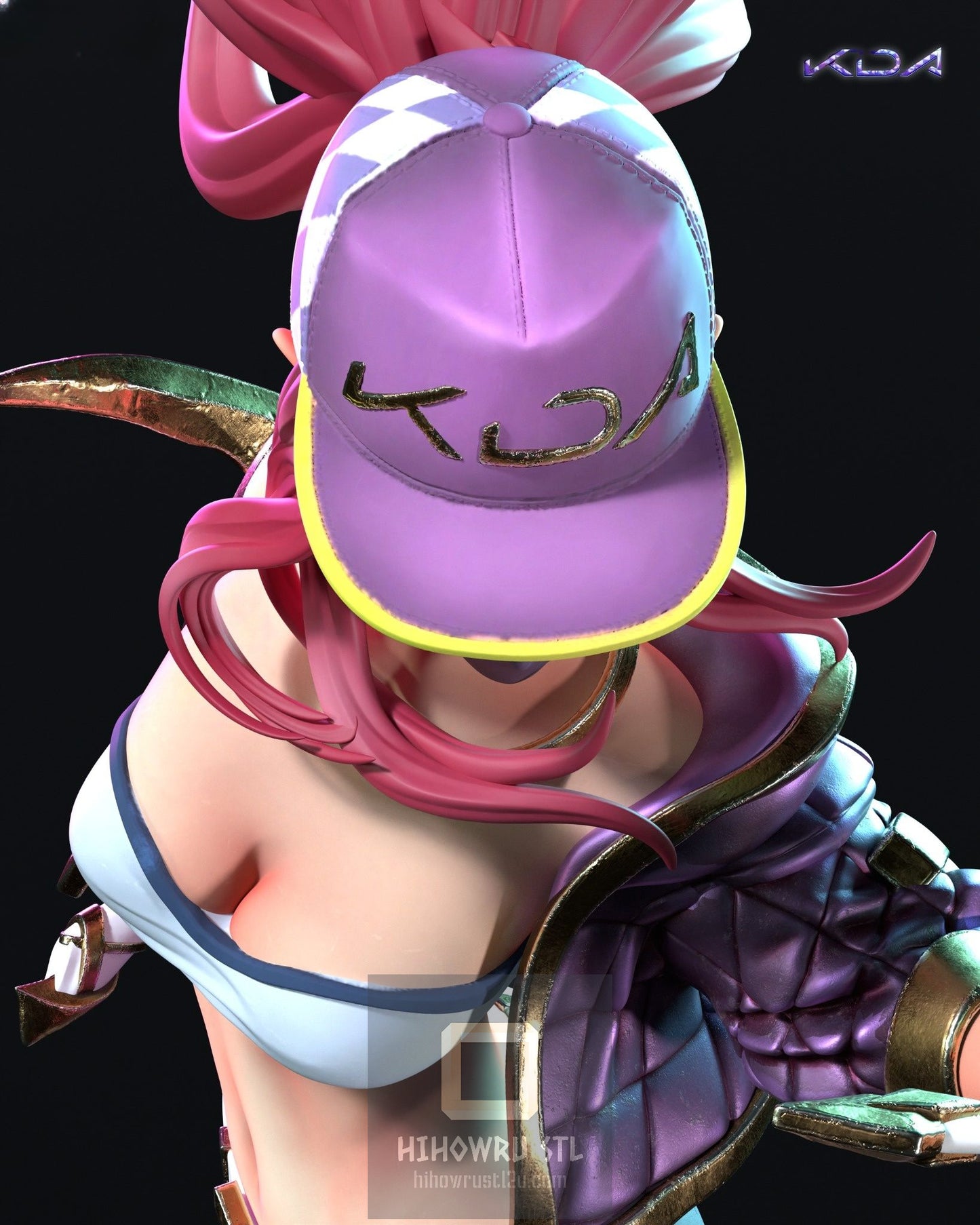 4311 Akali - K/DA  - STL 3D Print Files