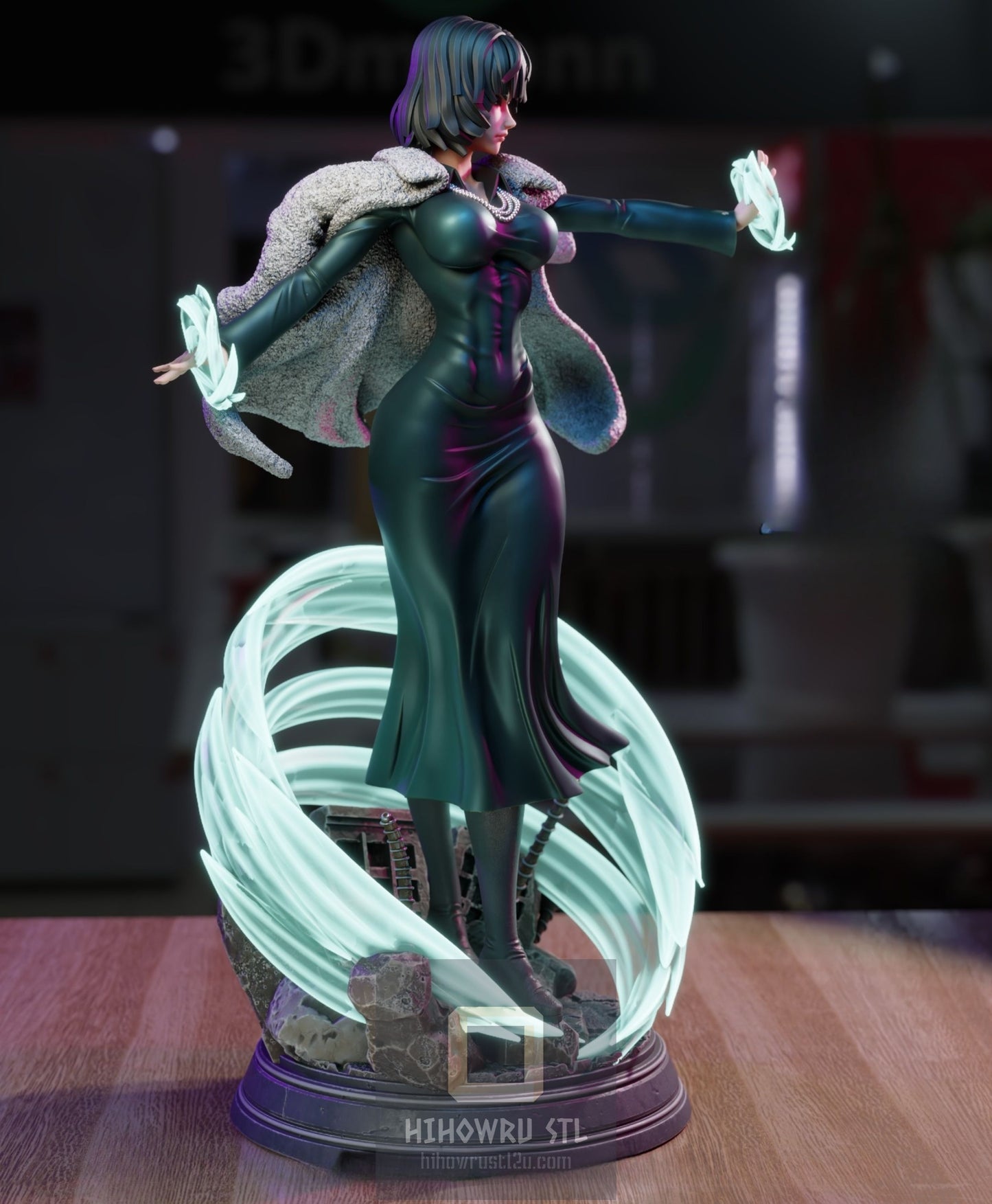 4375 Fubuki - One Punch Man - STL 3D Print Files