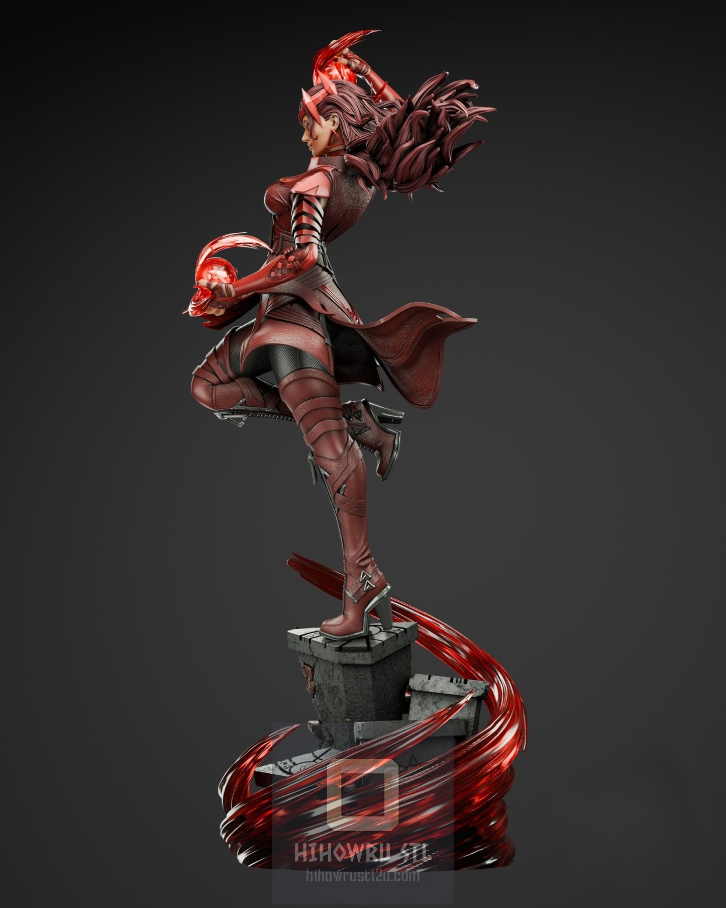 4379 Scarlet Witch - Wanda Maximoff - STL 3D Print Files