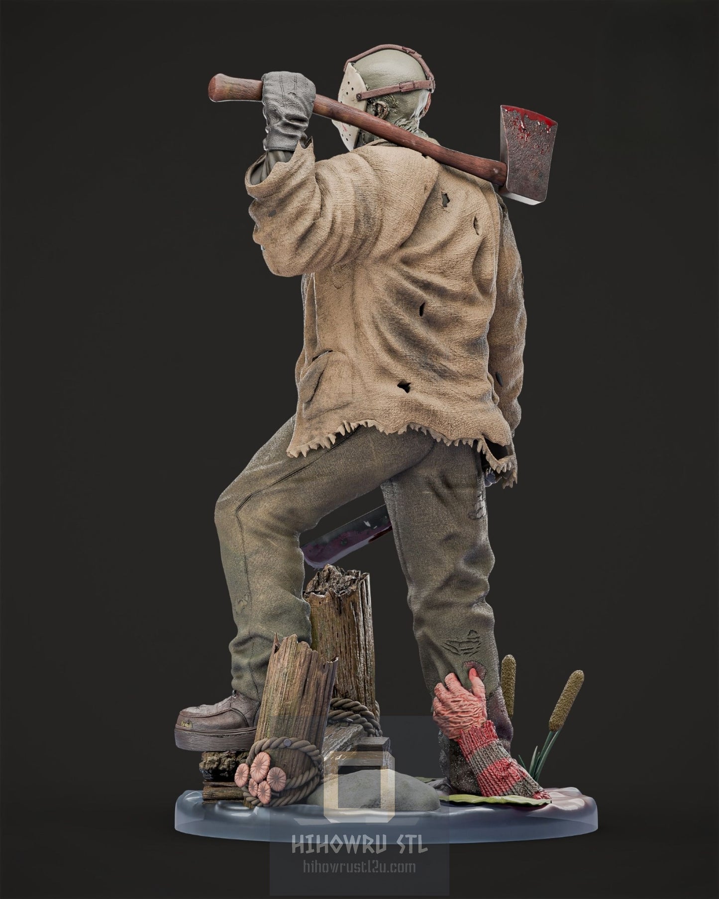 4388 Jason Voorhees - Friday the 13th - STL 3D Print Files