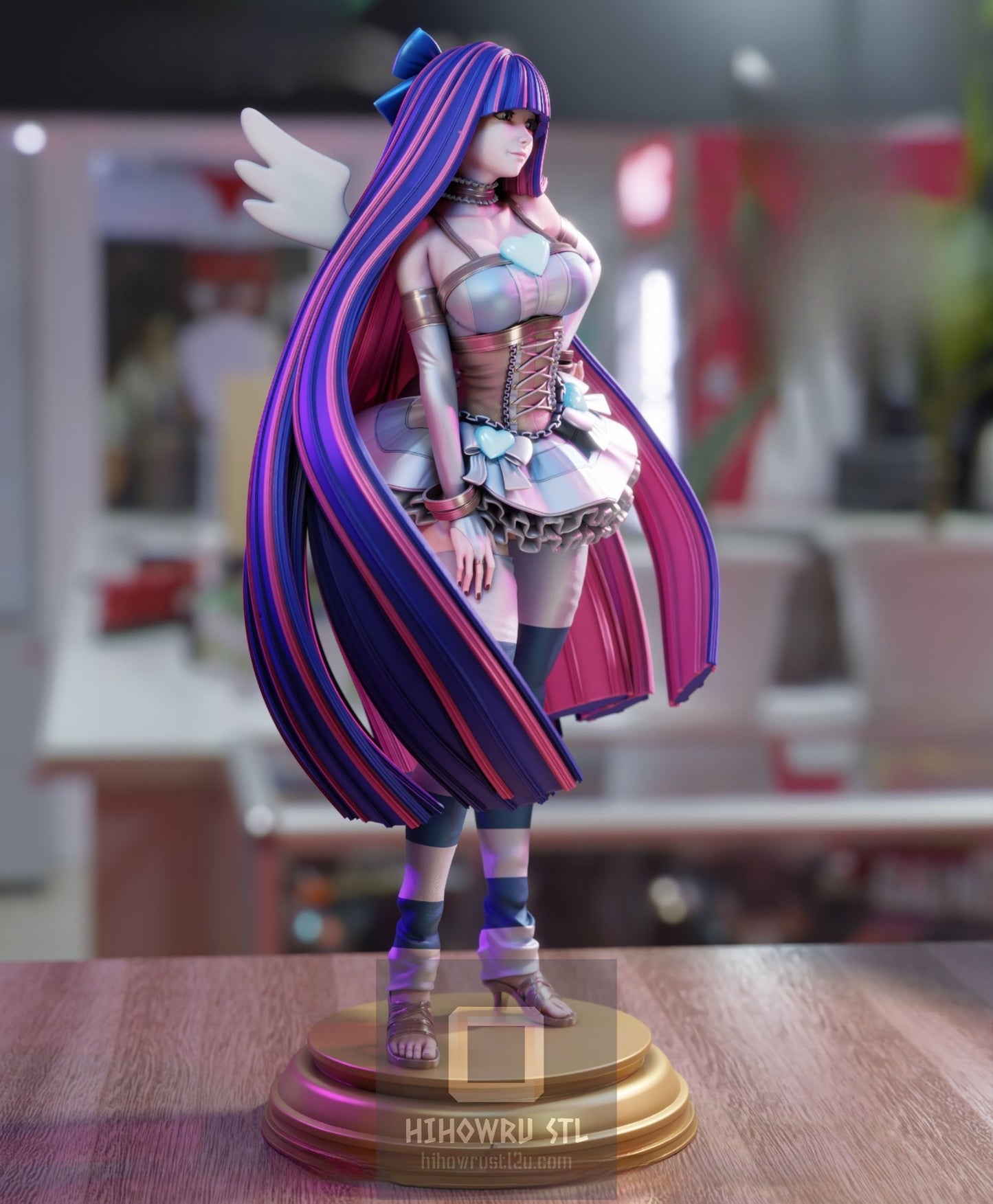 4402 Stocking NSFW - Panty & Stocking with Garterbelt - STL 3D Print Files