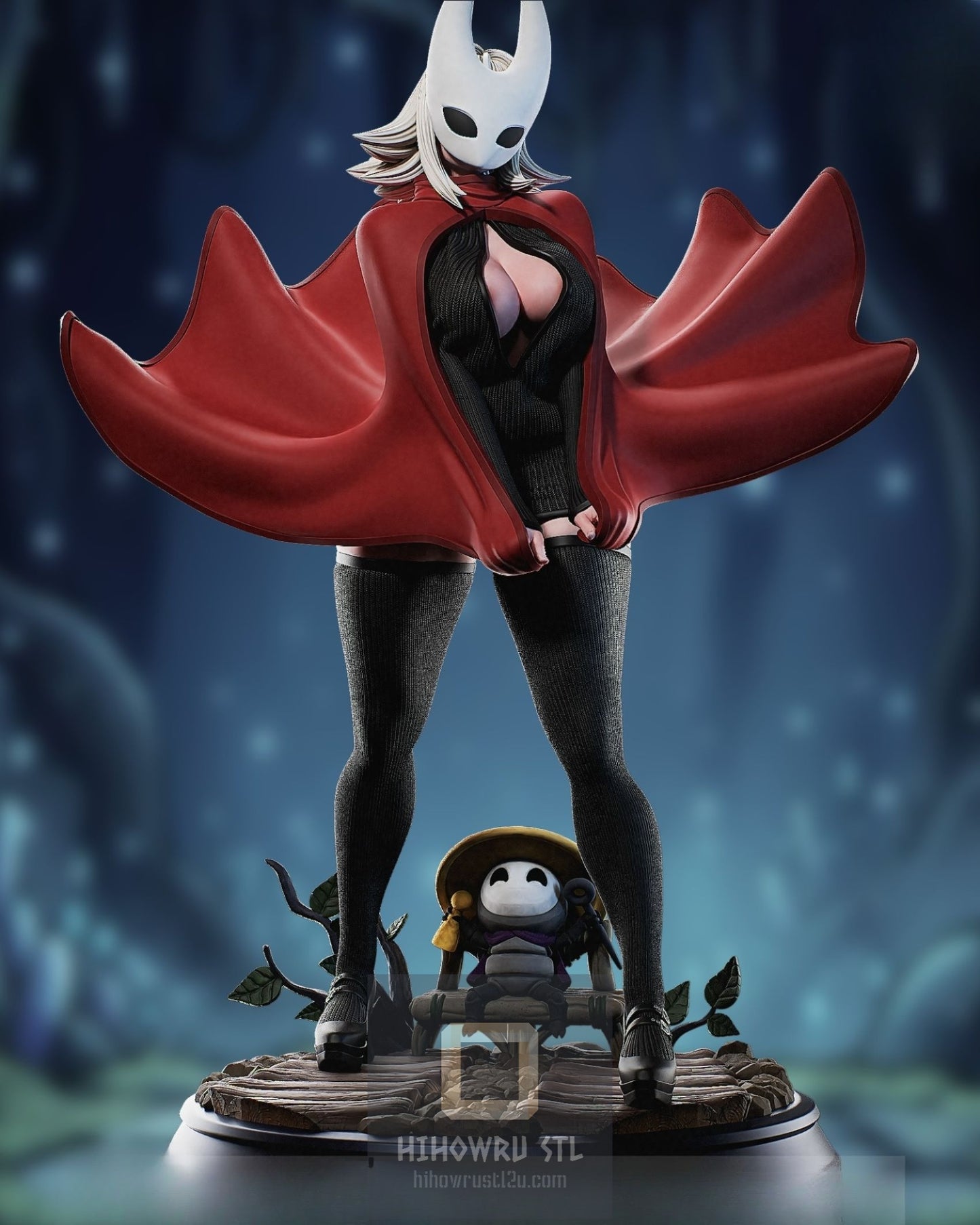 4407 Hornet NSFW - Hollow Knight - STL 3D Print Files