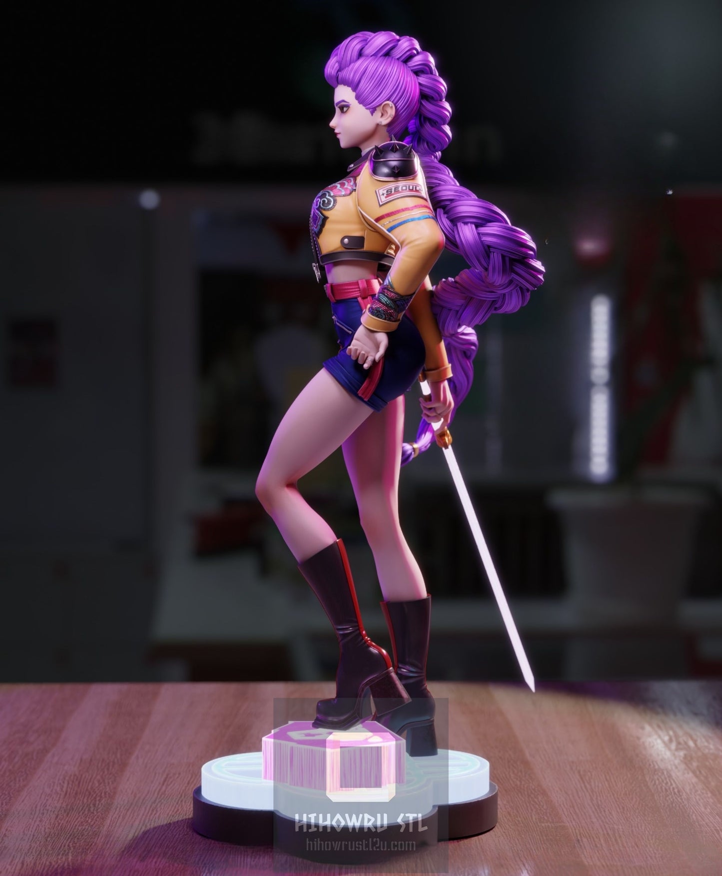 4410 Rumi - Kpop Demon Hunters - STL 3D Print Files