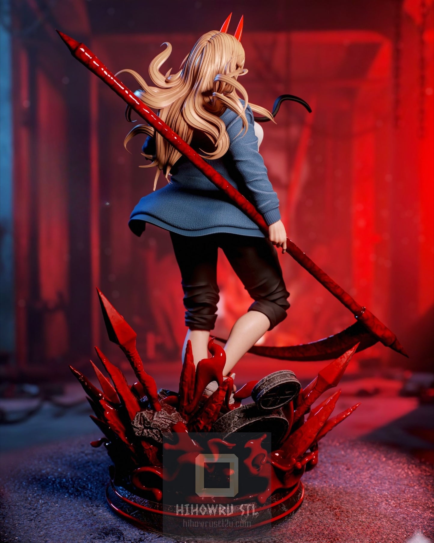 4479 Power NSFW - Chainsaw Man - STL 3D Print Files